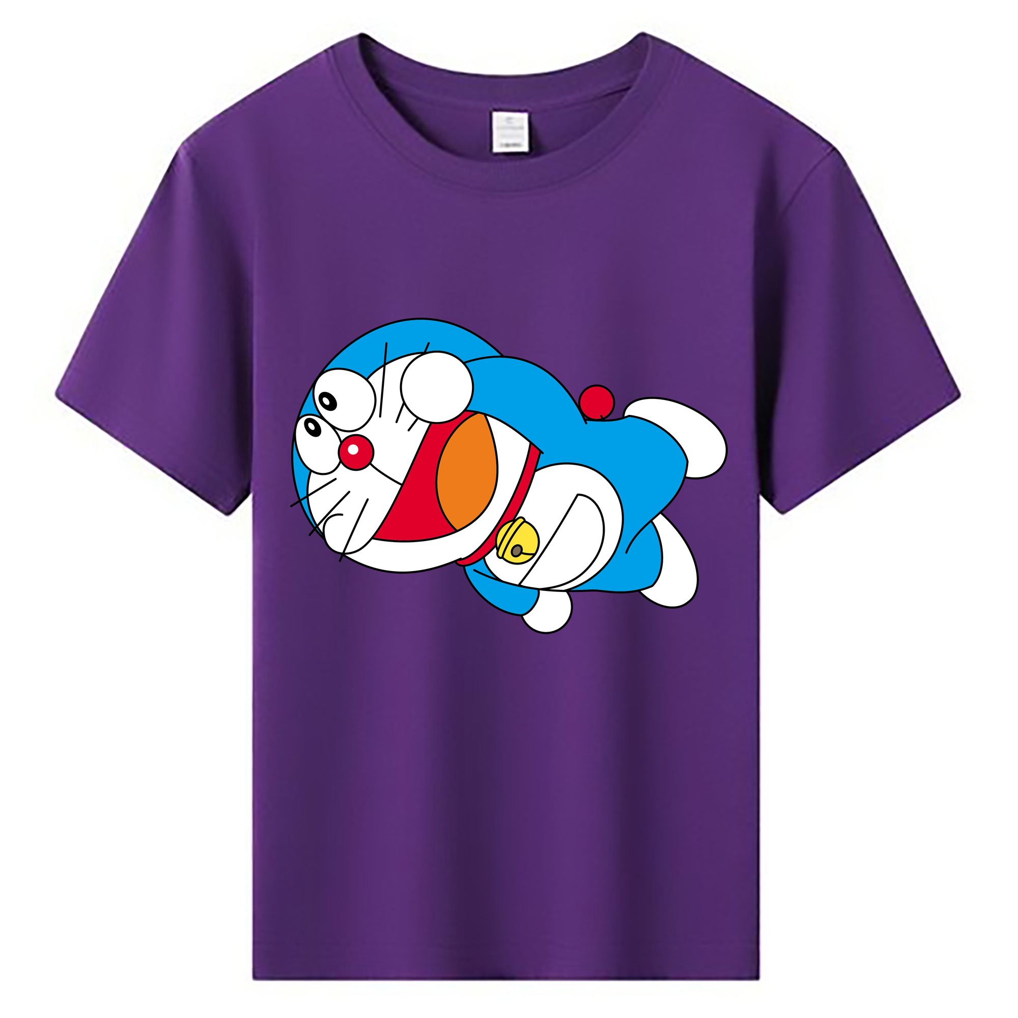 （画像用） ドラえもん Doraemon 綿100％キッズTシャツ（フロントプリント）