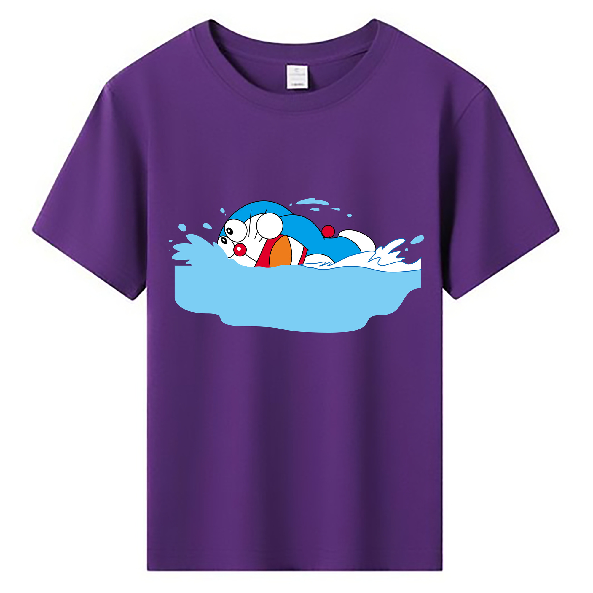 （画像用） ドラえもん Doraemon 綿100％キッズTシャツ（フロントプリント）