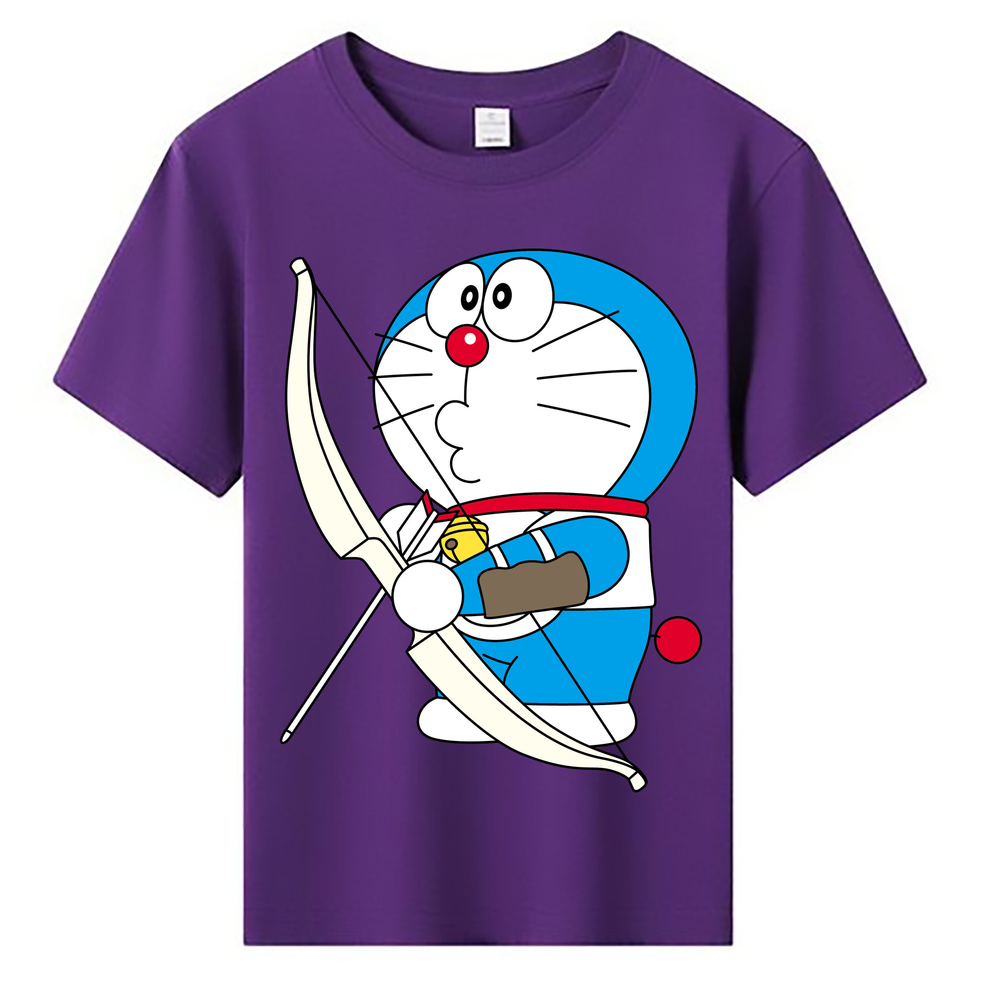 （画像用） ドラえもん Doraemon 綿100％キッズTシャツ（フロントプリント）
