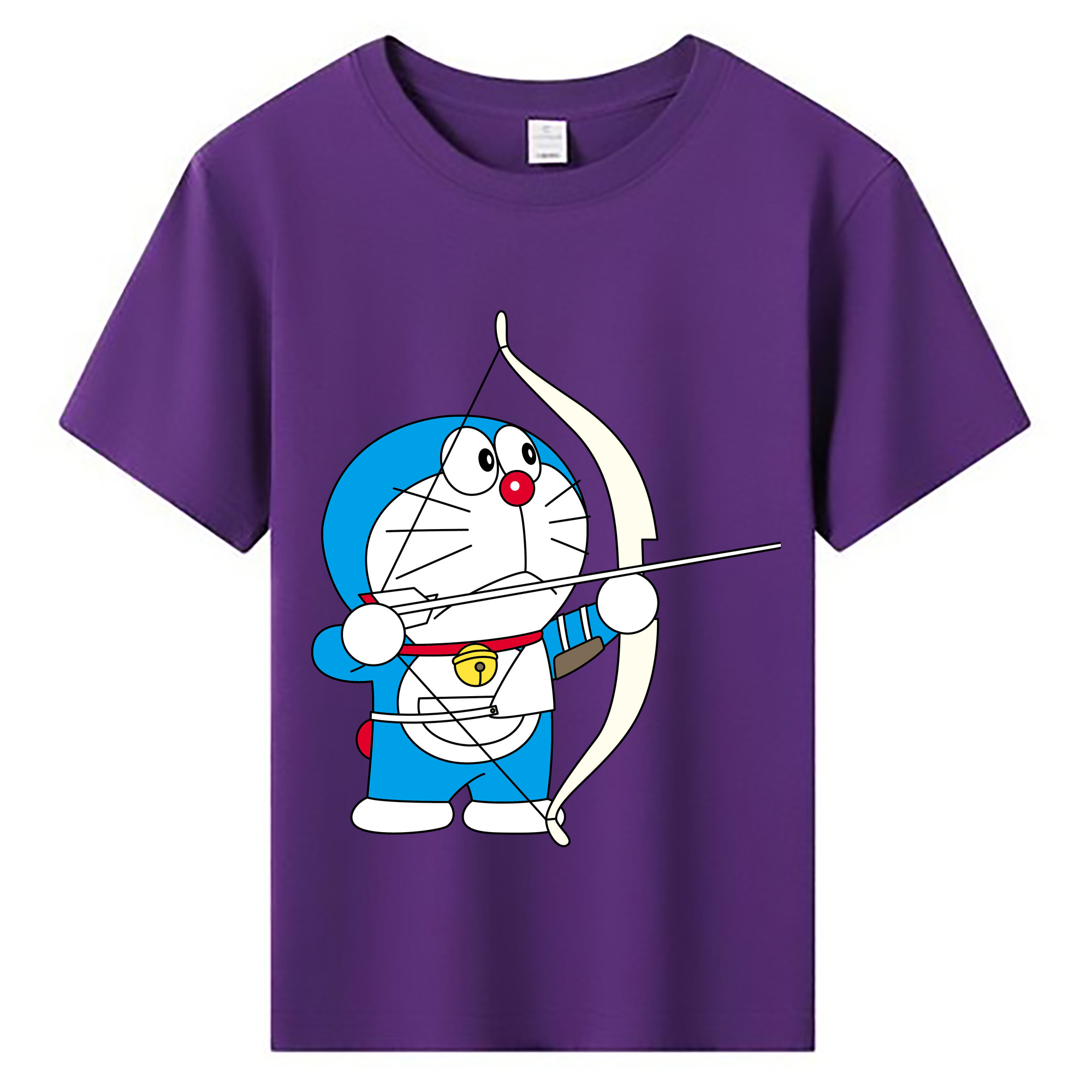 （画像用） ドラえもん Doraemon 綿100％キッズTシャツ（フロントプリント）
