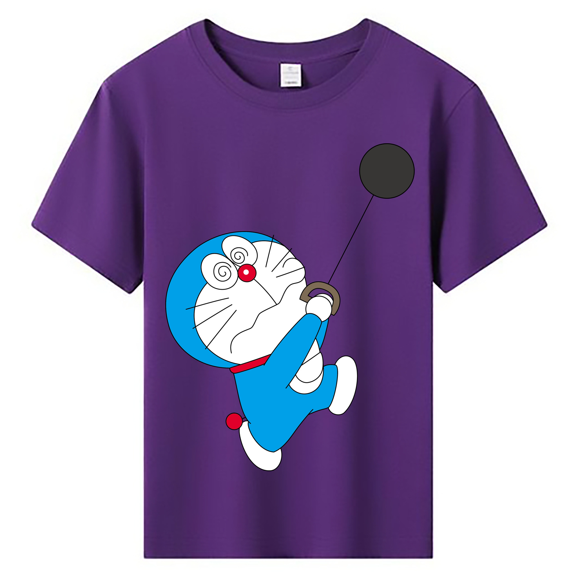 （画像用） ドラえもん Doraemon 綿100％キッズTシャツ（フロントプリント）