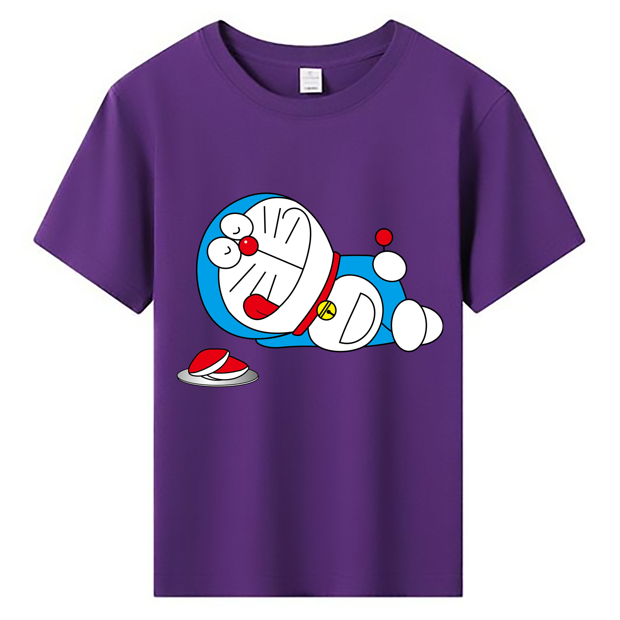 （画像用） ドラえもん Doraemon 綿100％キッズTシャツ（フロントプリント）