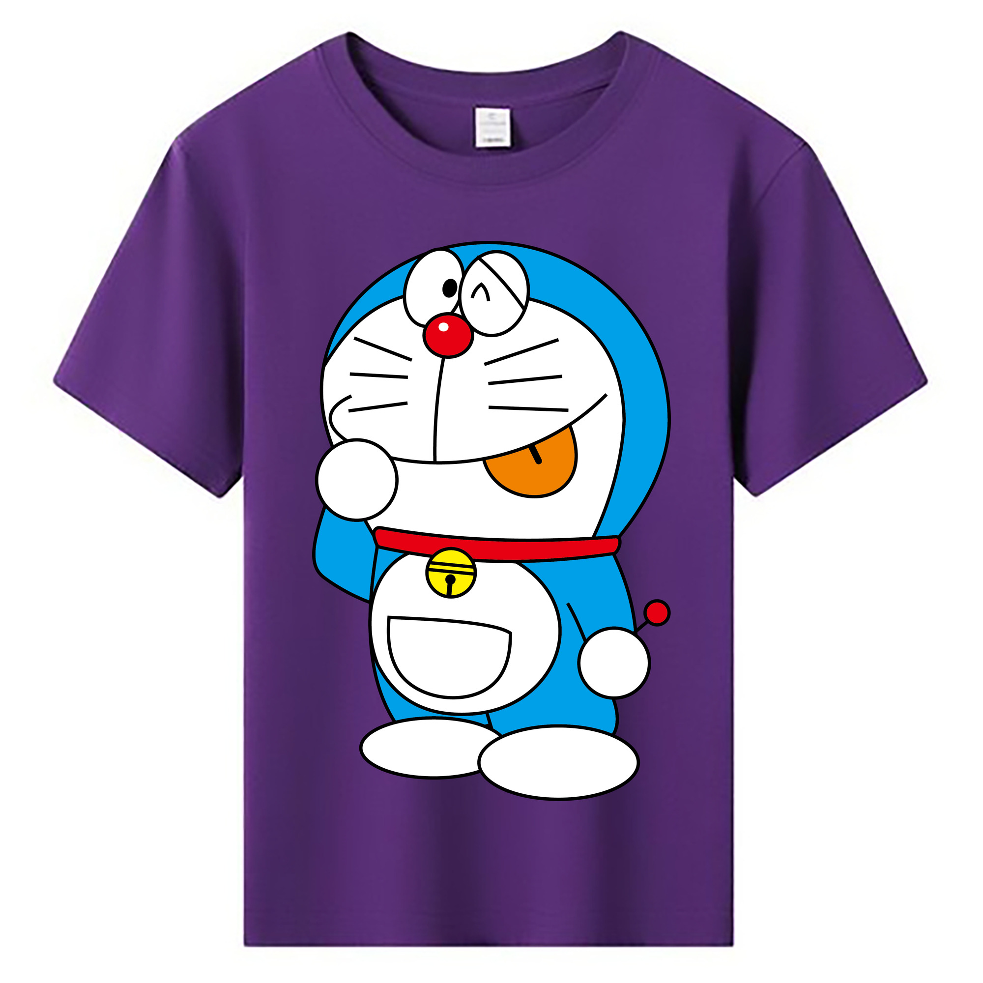 （画像用） ドラえもん Doraemon 綿100％キッズTシャツ（フロントプリント）