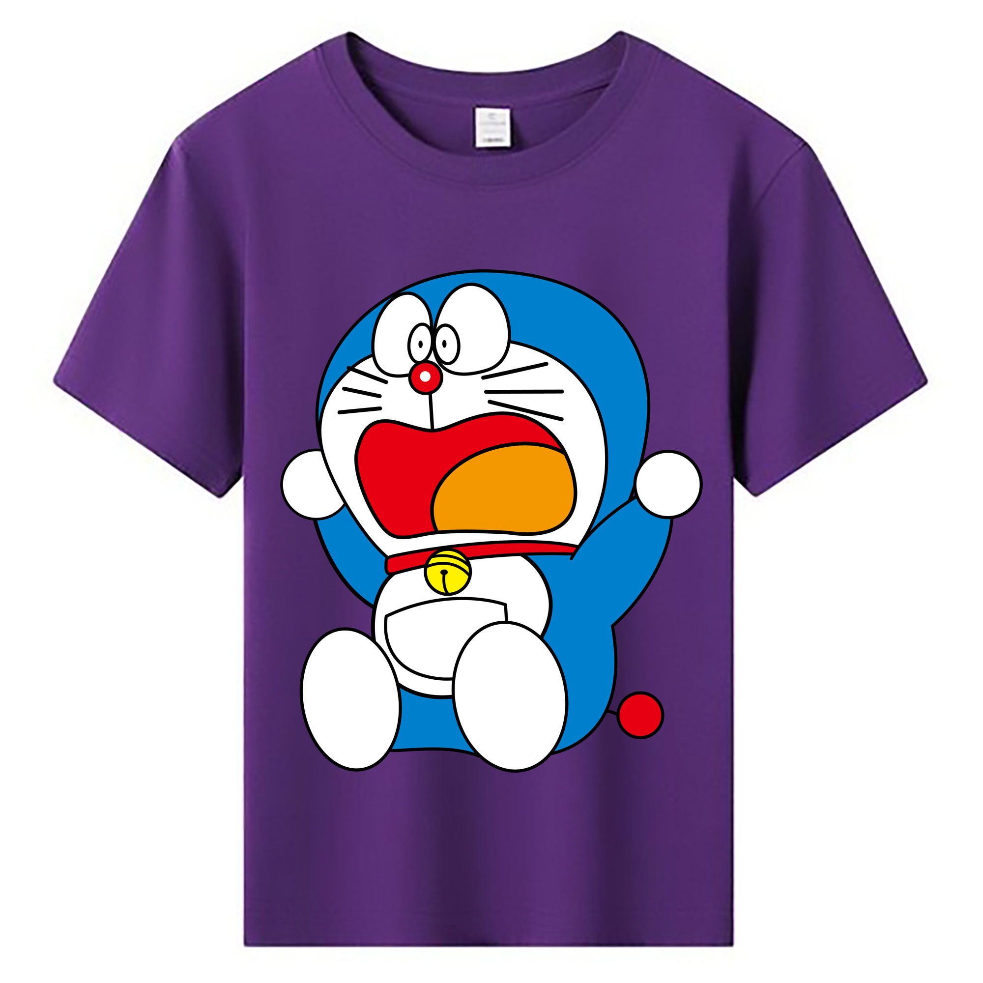 （画像用） ドラえもん Doraemon 綿100％キッズTシャツ（フロントプリント）
