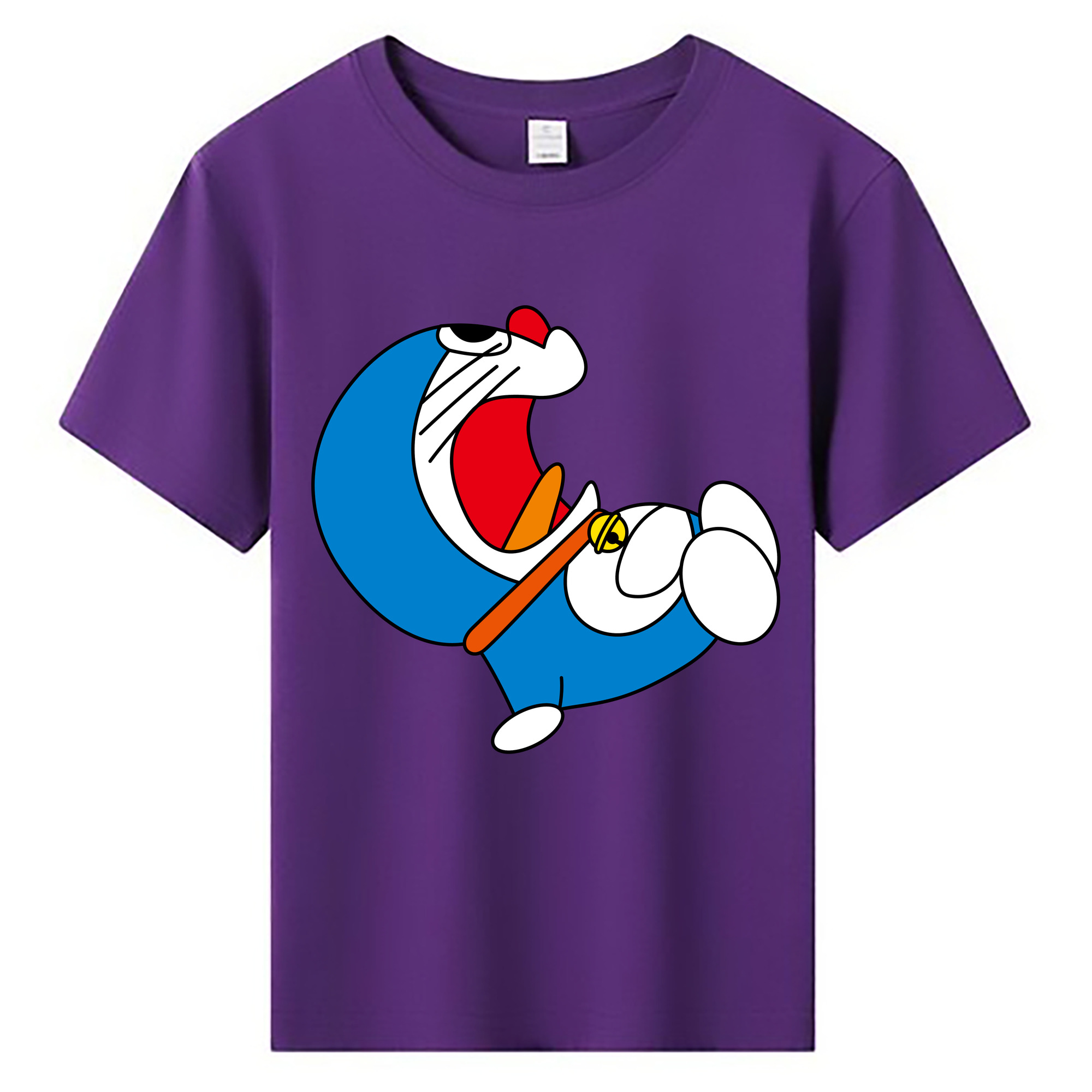 （画像用） ドラえもん Doraemon 綿100％キッズTシャツ（フロントプリント）