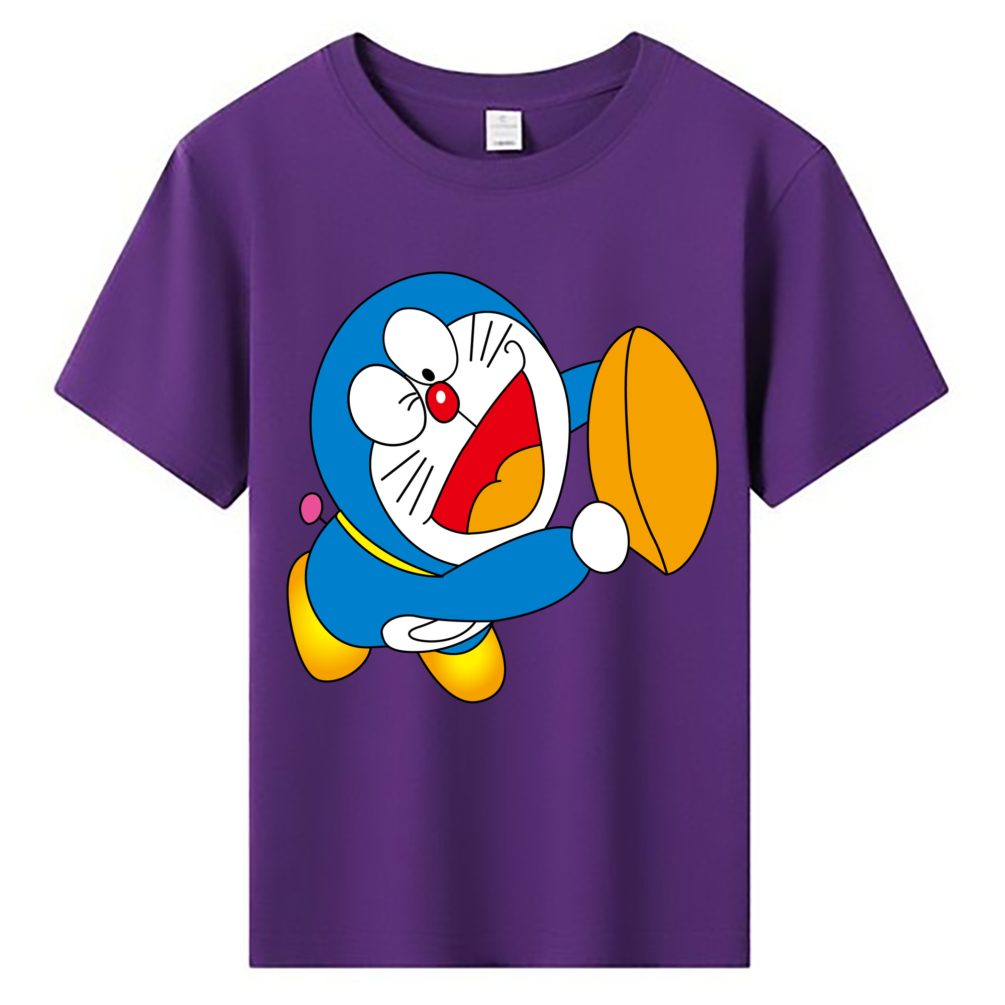 （画像用） ドラえもん Doraemon 綿100％キッズTシャツ（フロントプリント）