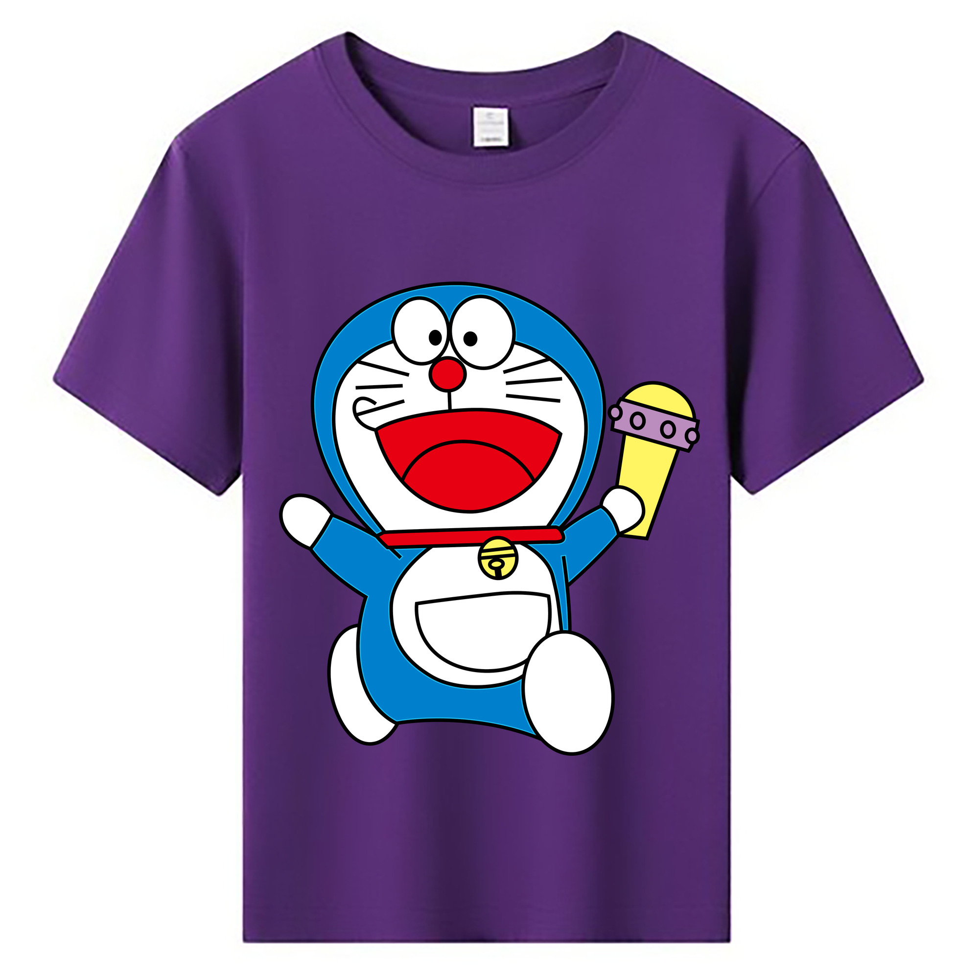 （画像用） ドラえもん Doraemon 綿100％キッズTシャツ（フロントプリント）