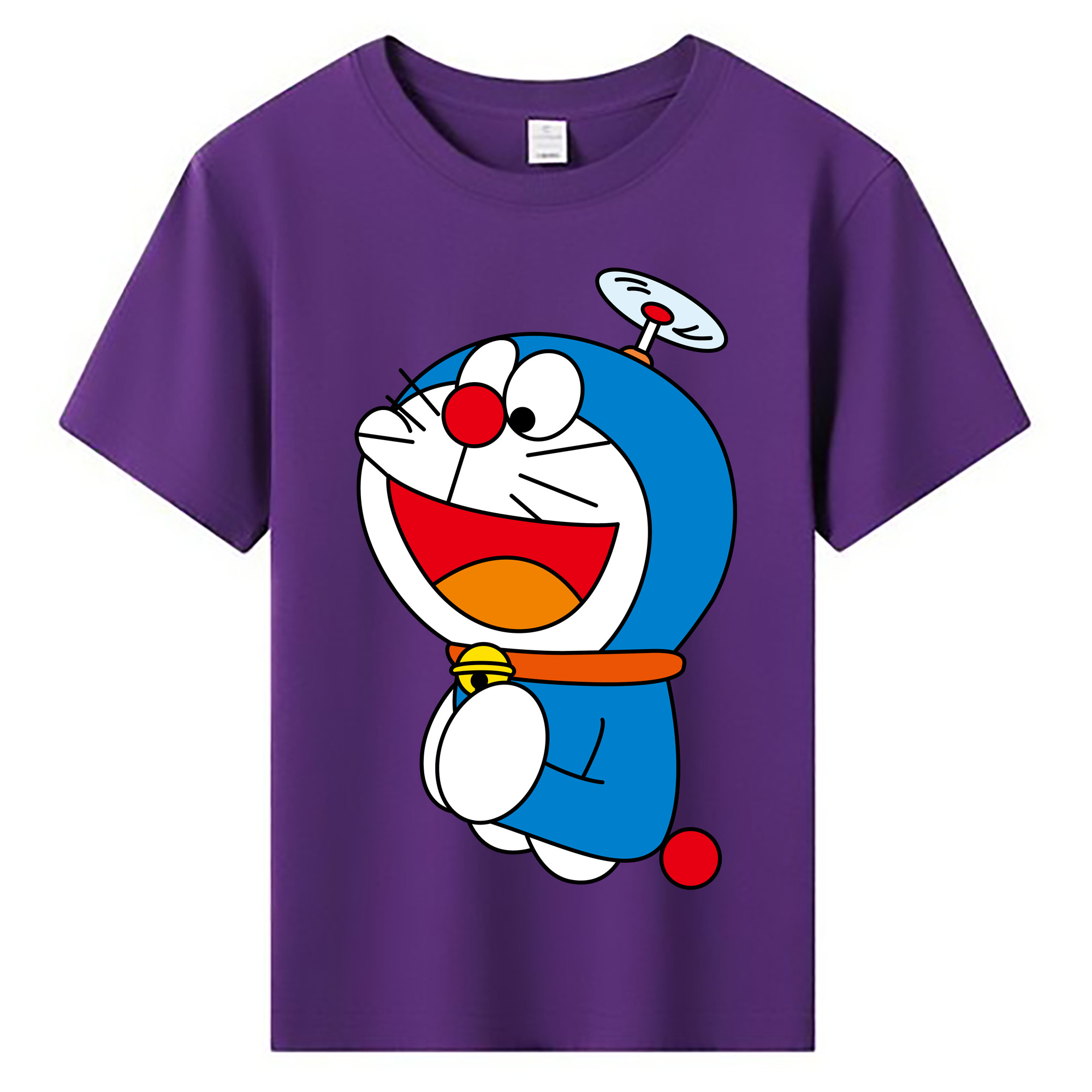 （画像用） ドラえもん Doraemon 綿100％キッズTシャツ（フロントプリント）