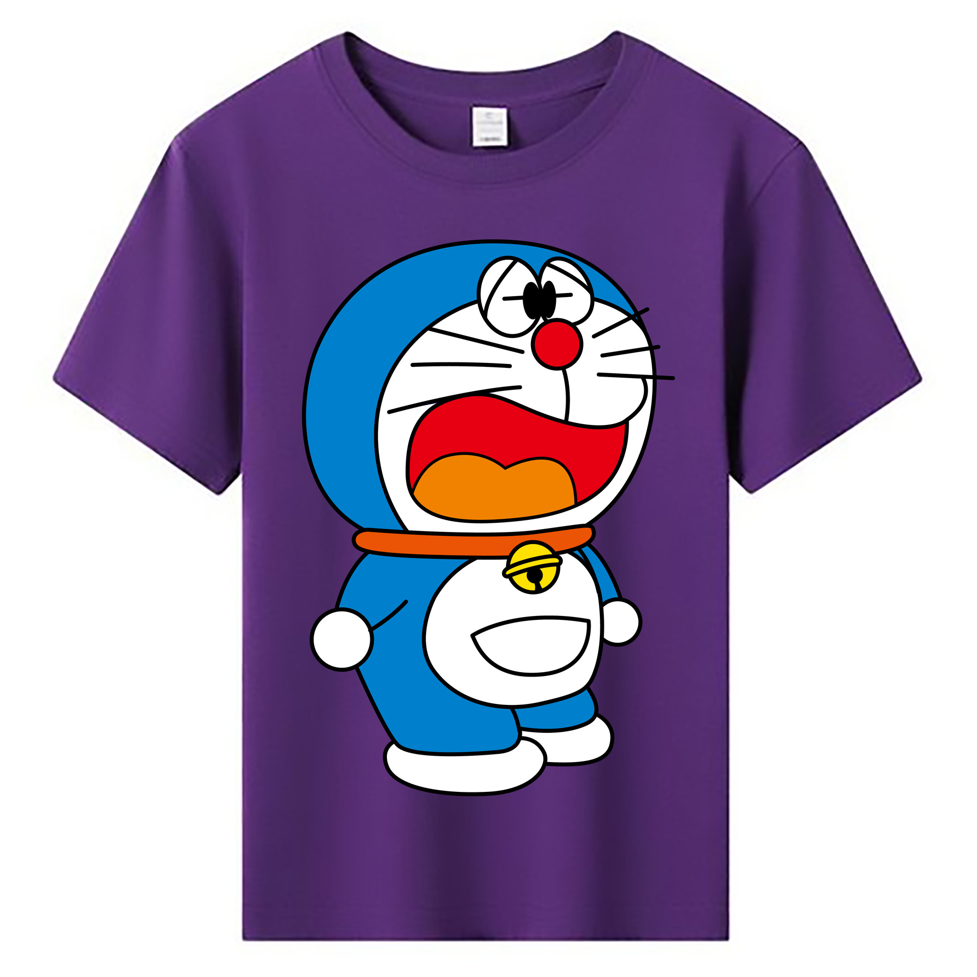 （画像用） ドラえもん Doraemon 綿100％キッズTシャツ（フロントプリント）