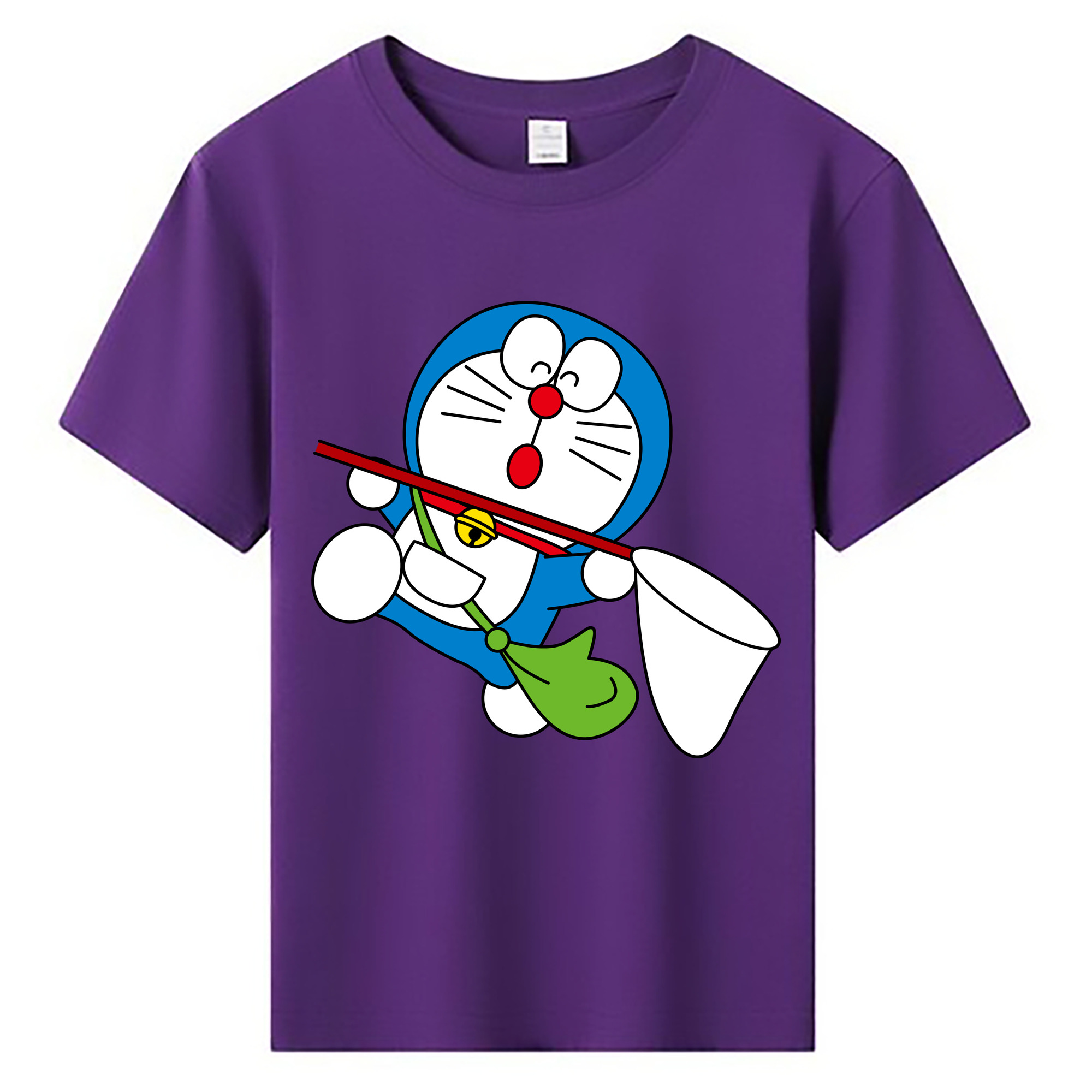 （画像用） ドラえもん Doraemon 綿100％キッズTシャツ（フロントプリント）