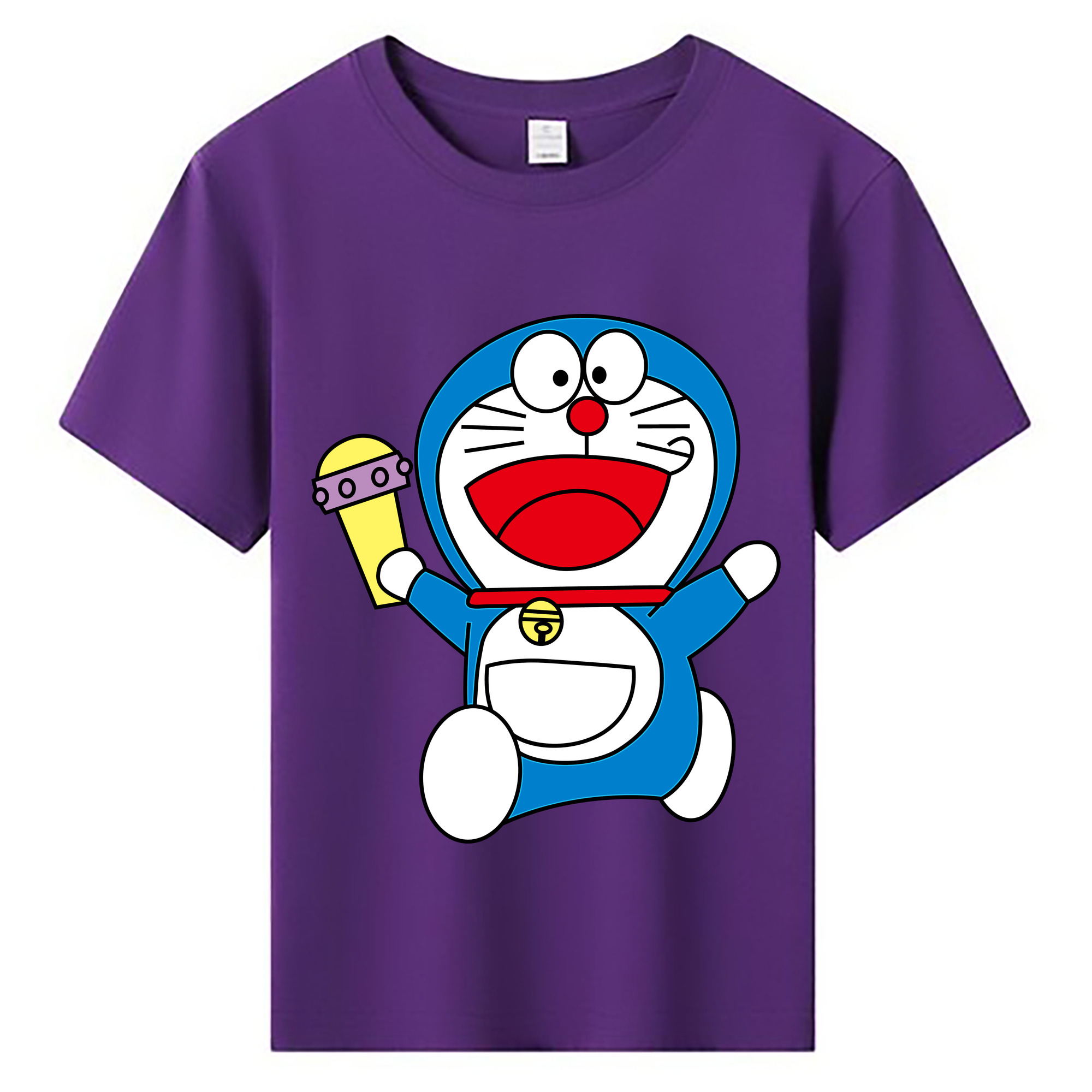 （画像用） ドラえもん Doraemon 綿100％キッズTシャツ（フロントプリント）