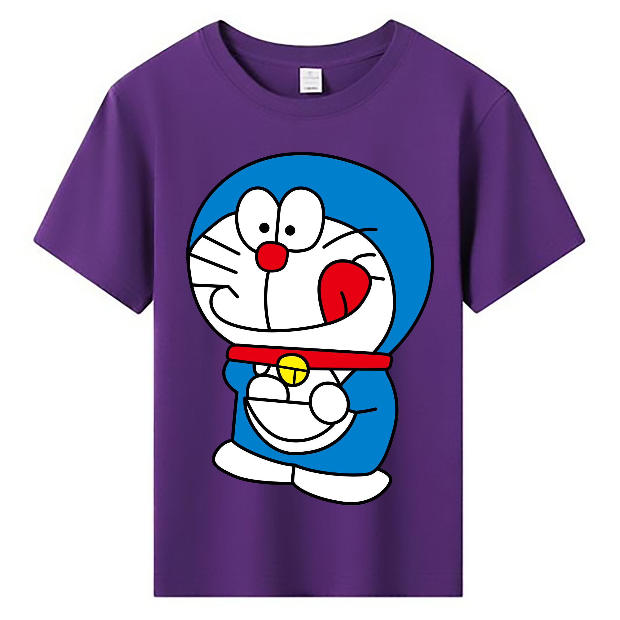 （画像用） ドラえもん Doraemon 綿100％キッズTシャツ（フロントプリント）