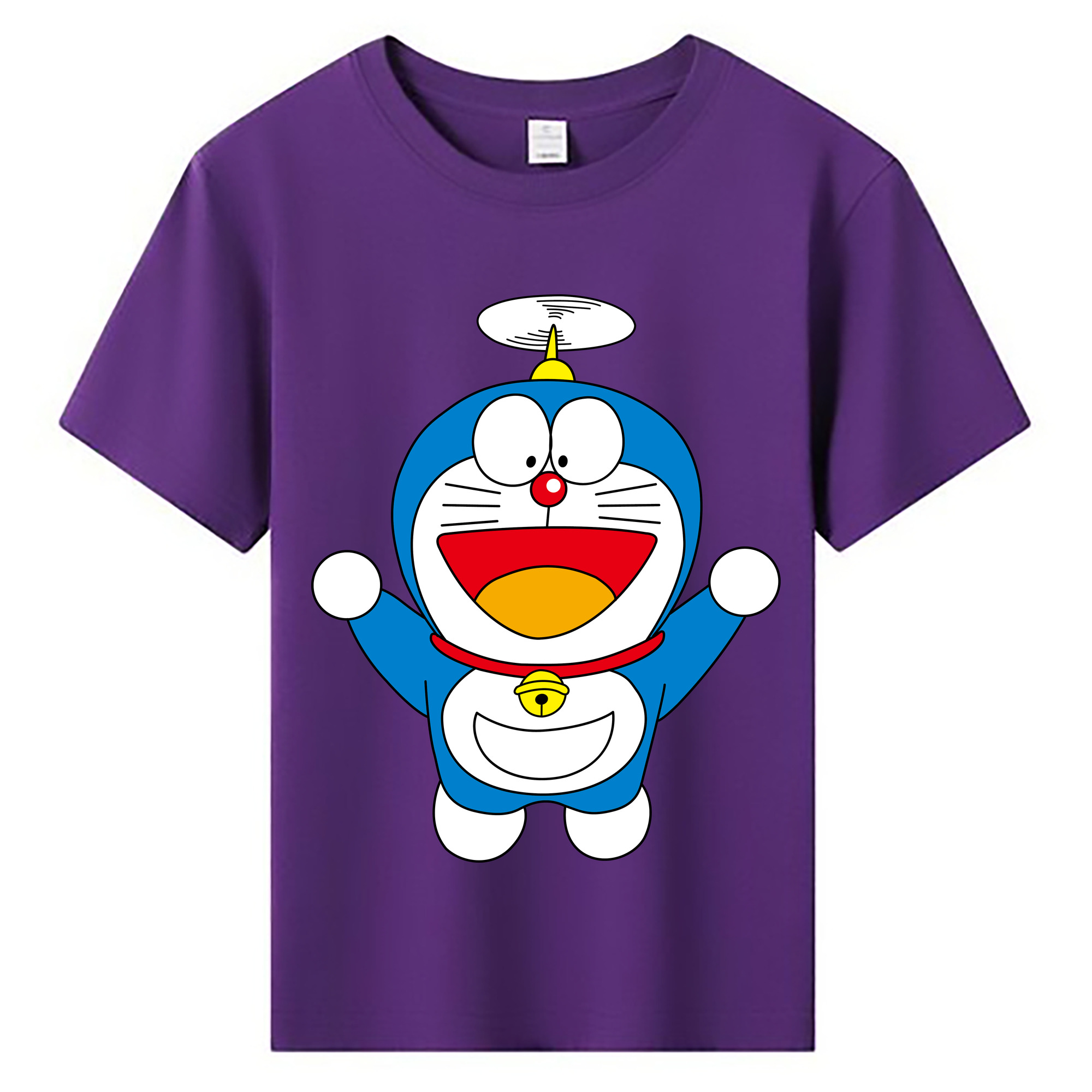 （画像用） ドラえもん Doraemon 綿100％キッズTシャツ（フロントプリント）