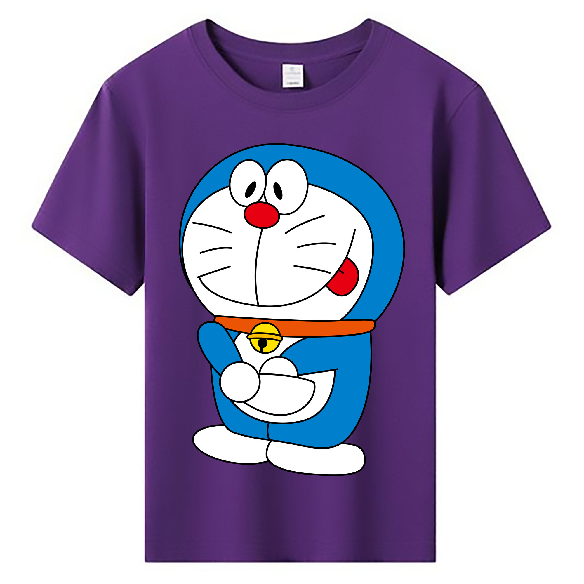 （画像用） ドラえもん Doraemon 綿100％キッズTシャツ（フロントプリント）