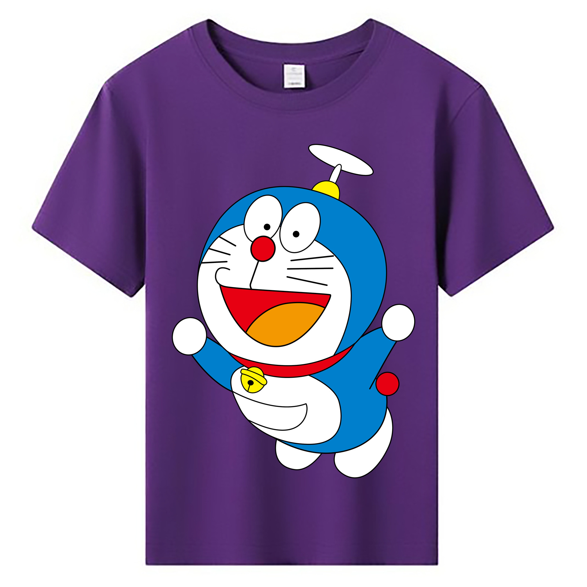 （画像用） ドラえもん Doraemon 綿100％キッズTシャツ（フロントプリント）