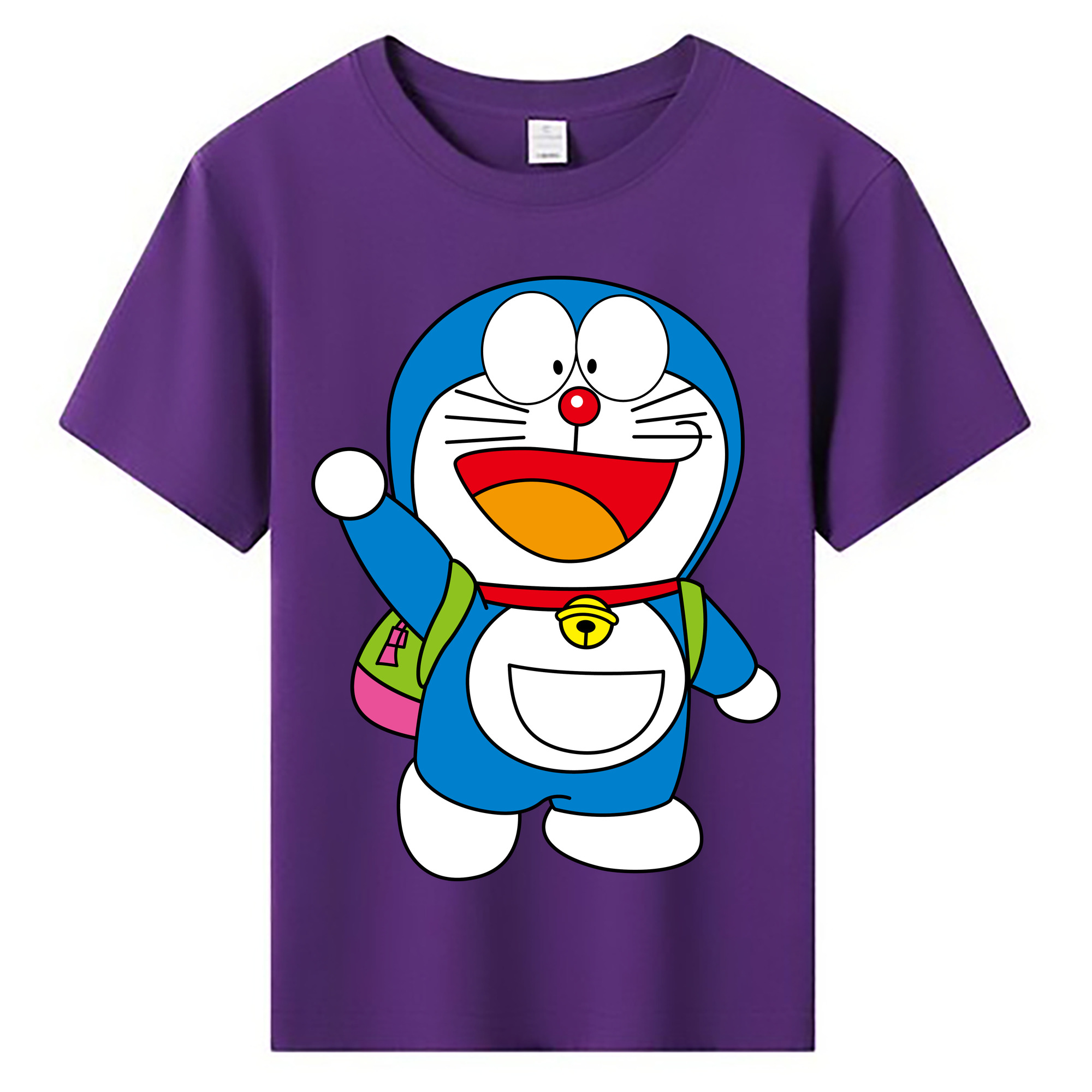 （画像用） ドラえもん Doraemon 綿100％キッズTシャツ（フロントプリント）