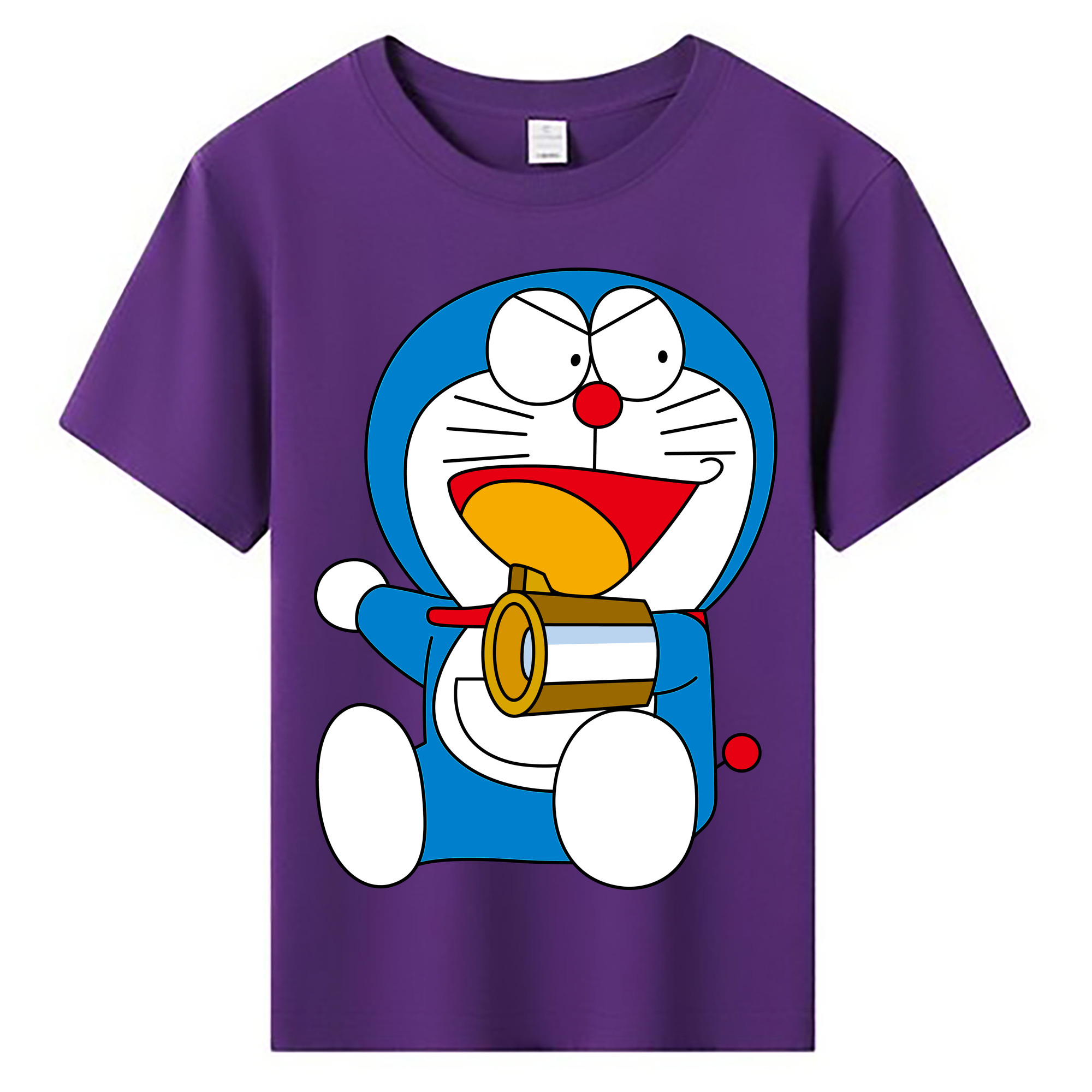 （画像用） ドラえもん Doraemon 綿100％キッズTシャツ（フロントプリント）