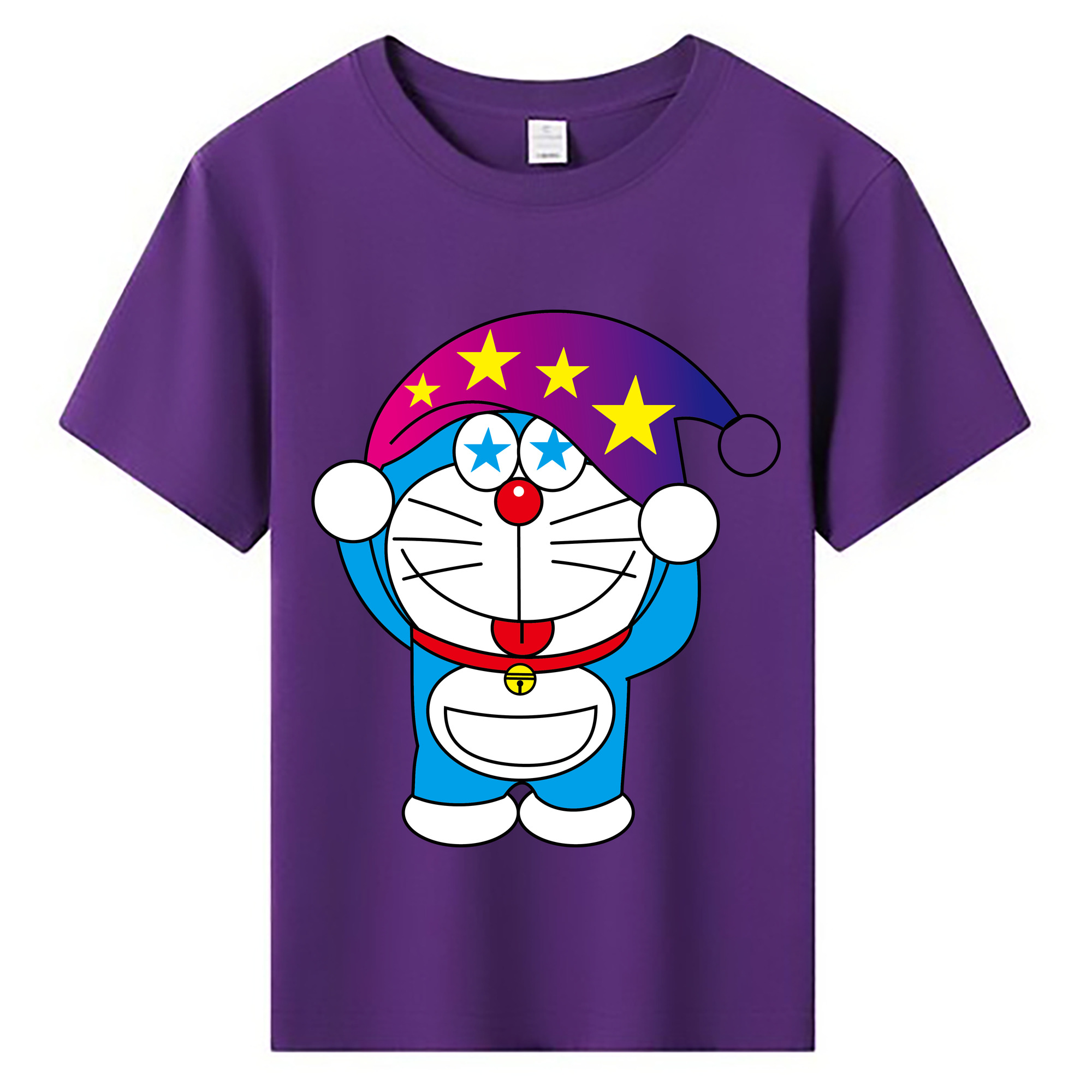 （画像用） ドラえもん Doraemon 綿100％キッズTシャツ（フロントプリント）