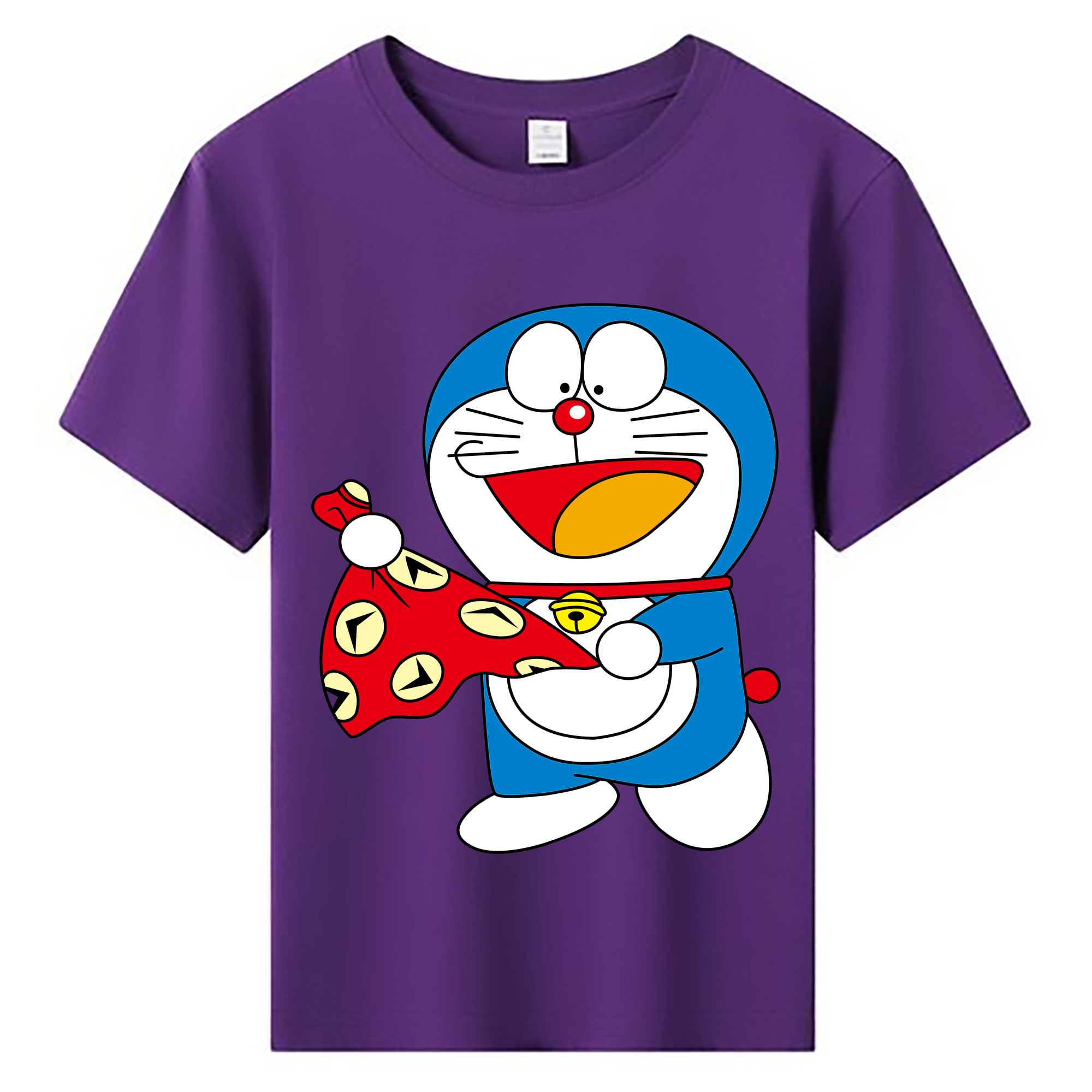 （画像用） ドラえもん Doraemon 綿100％キッズTシャツ（フロントプリント）