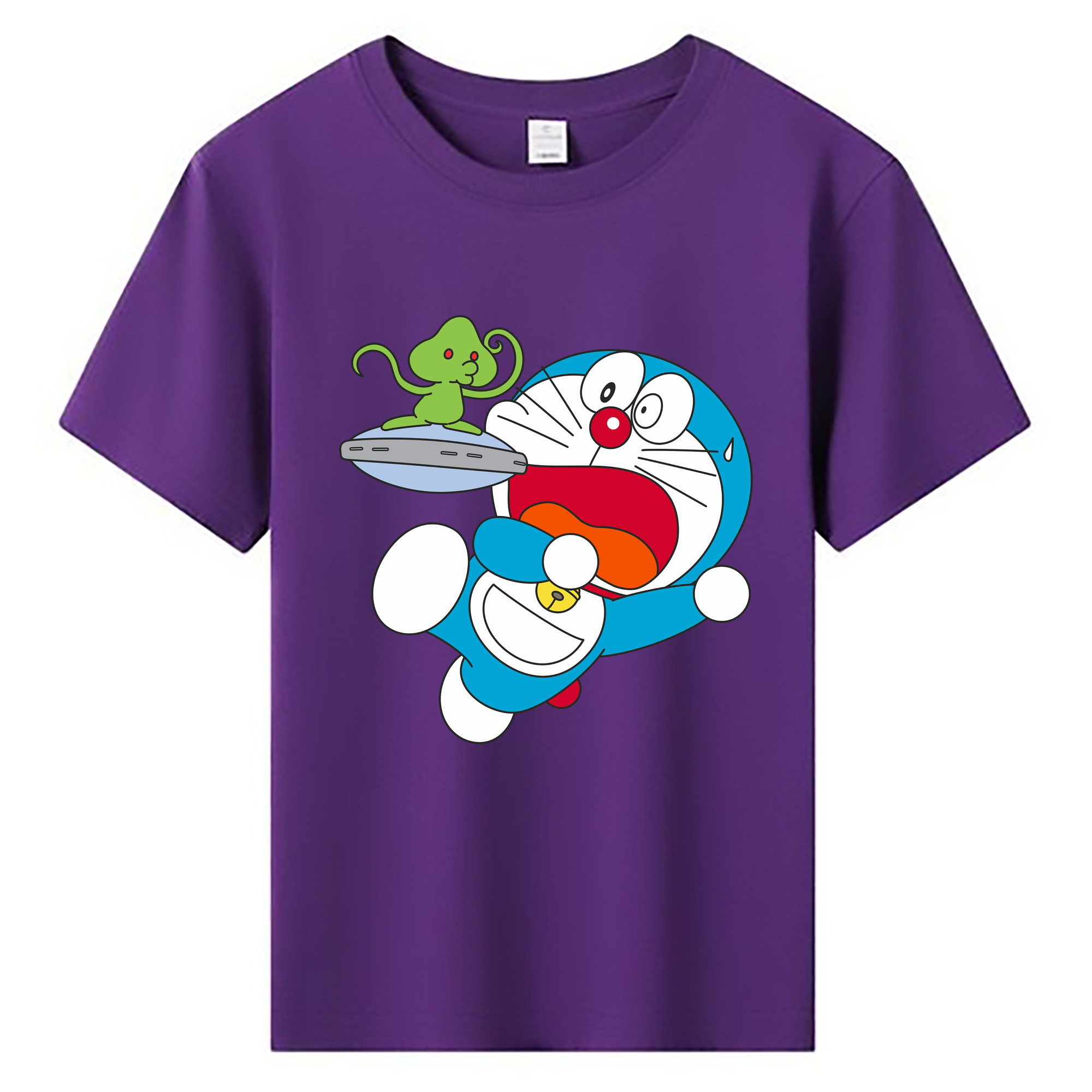 （画像用） ドラえもん Doraemon 綿100％キッズTシャツ（フロントプリント）