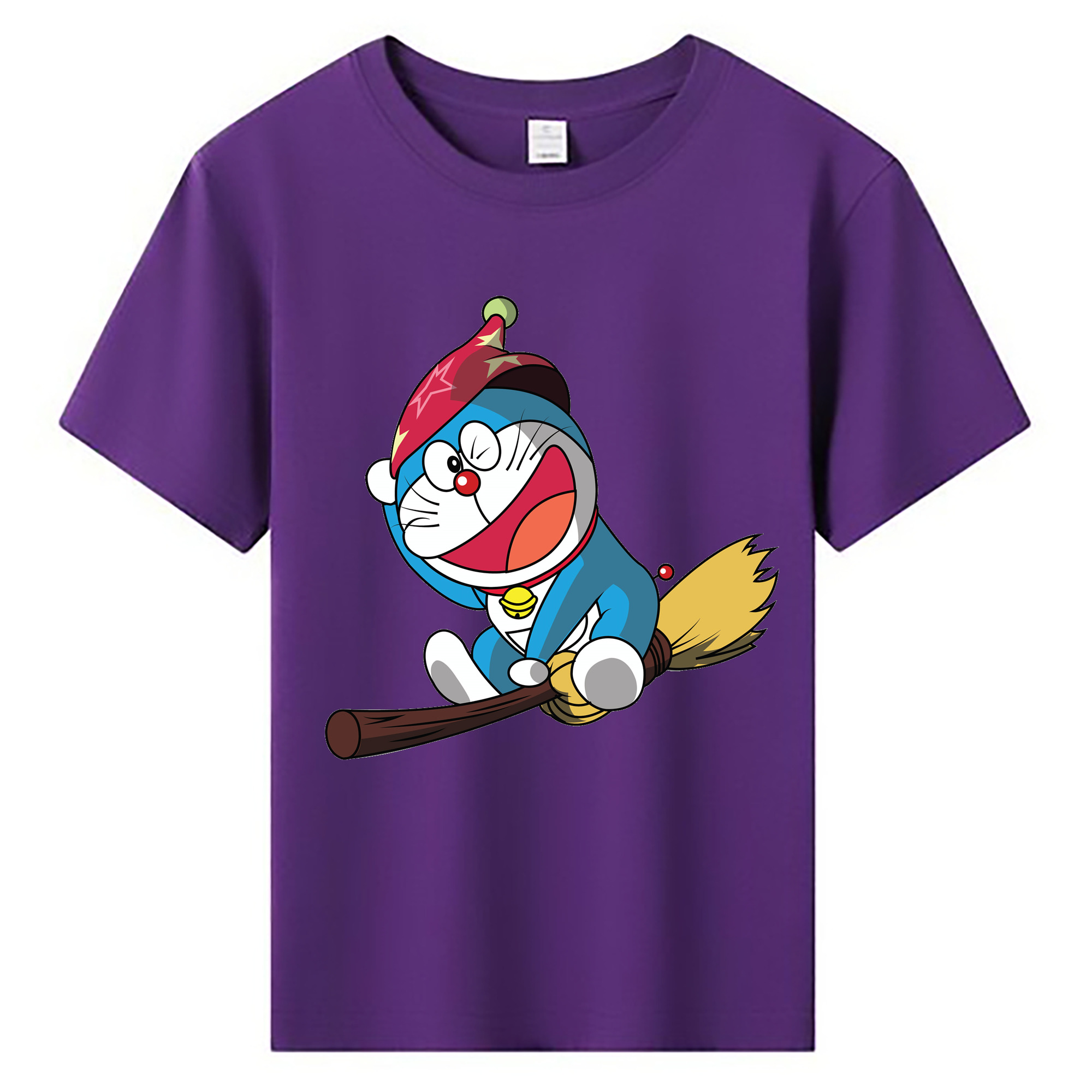 （画像用） ドラえもん Doraemon 綿100％キッズTシャツ（フロントプリント）