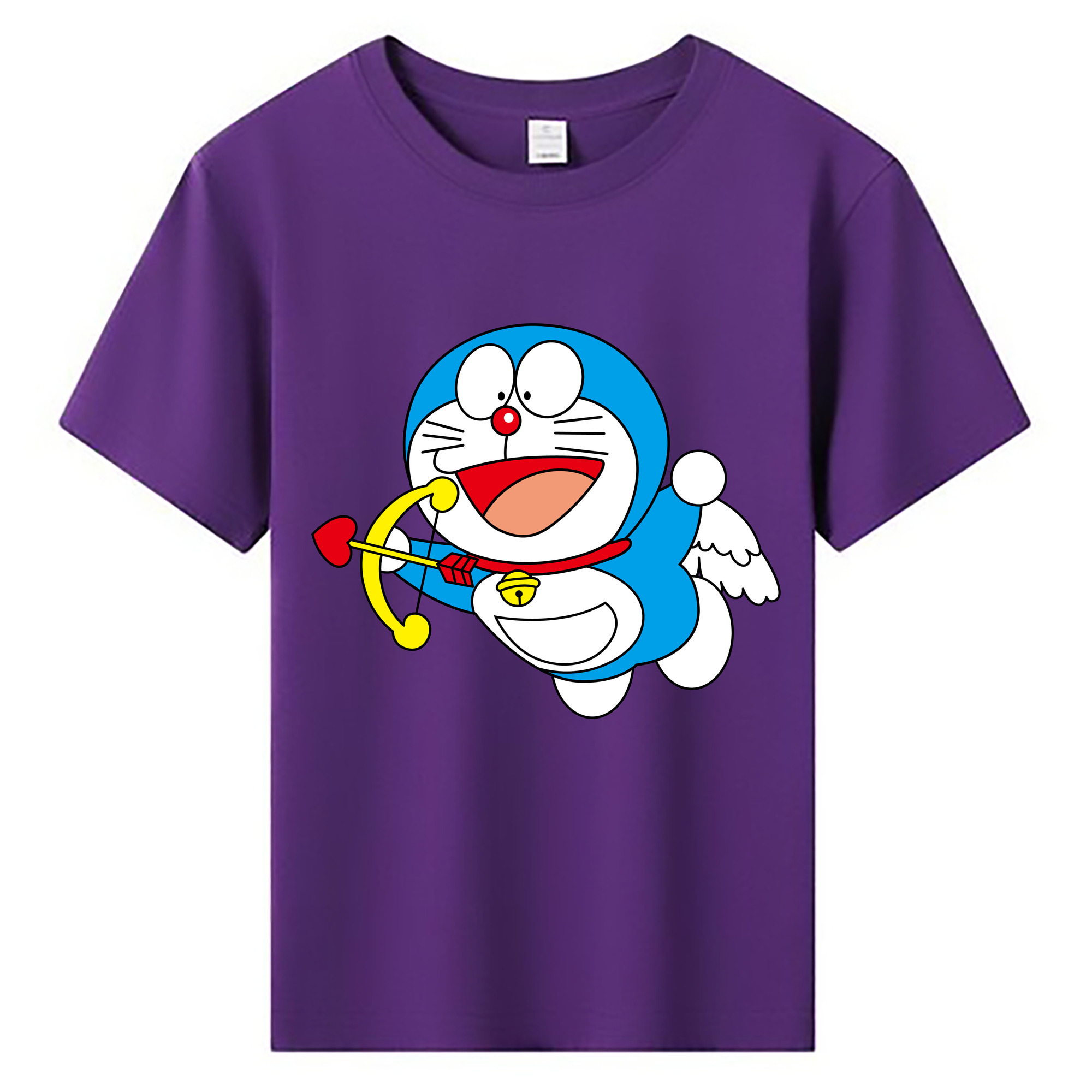 （画像用） ドラえもん Doraemon 綿100％キッズTシャツ（フロントプリント）