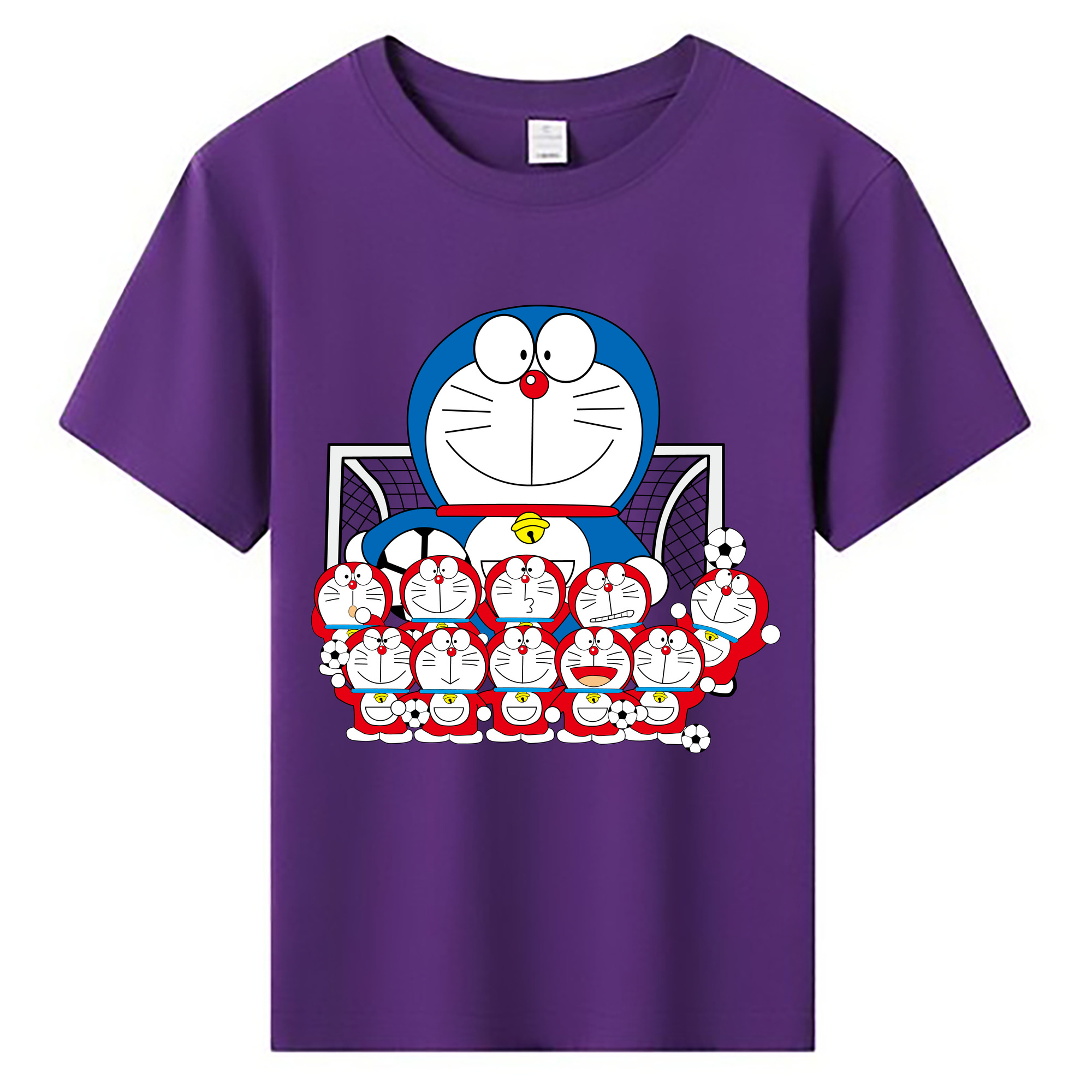 （画像用） ドラえもん Doraemon 綿100％キッズTシャツ（フロントプリント）