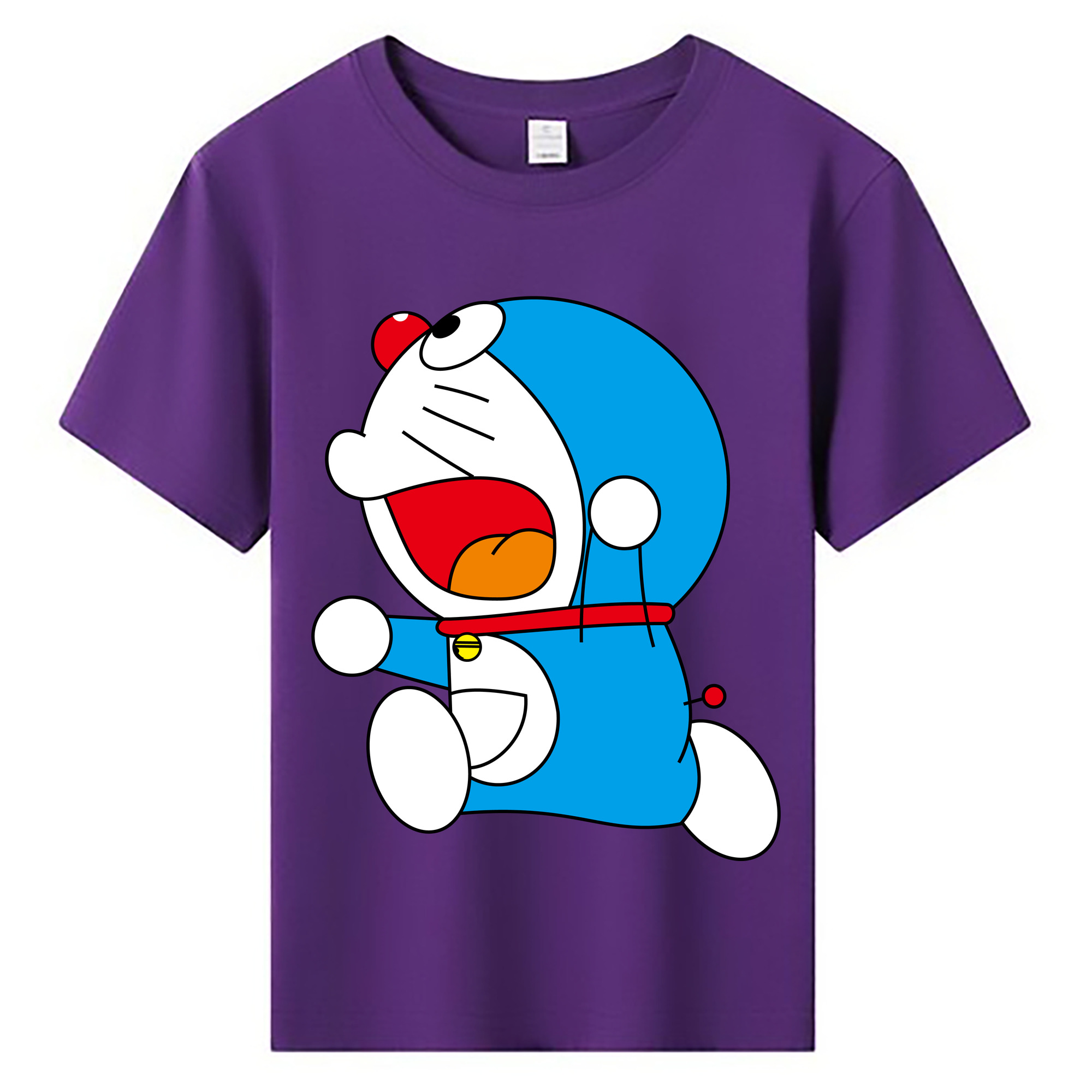 （画像用） ドラえもん Doraemon 綿100％キッズTシャツ（フロントプリント）