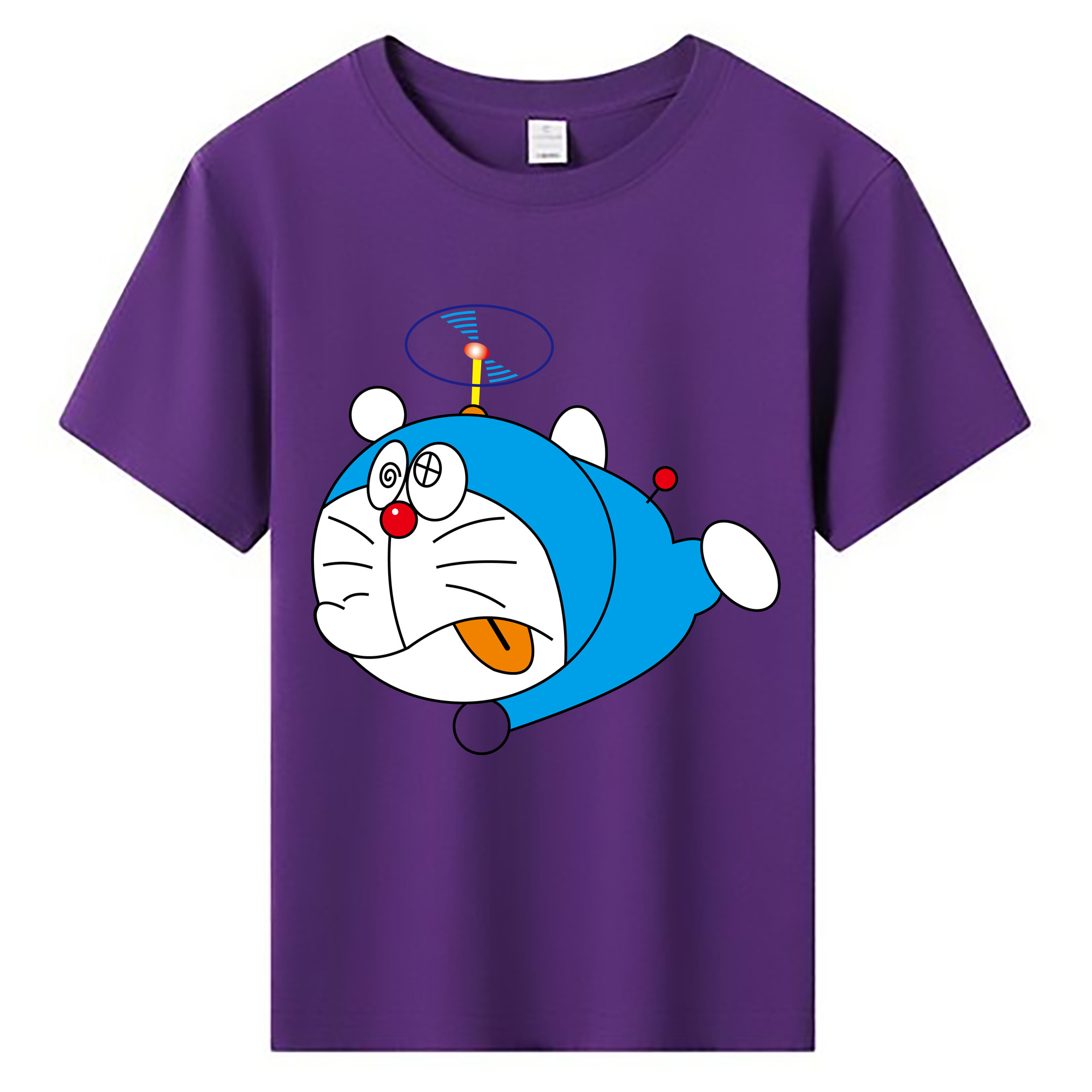 （画像用） ドラえもん Doraemon 綿100％キッズTシャツ（フロントプリント）