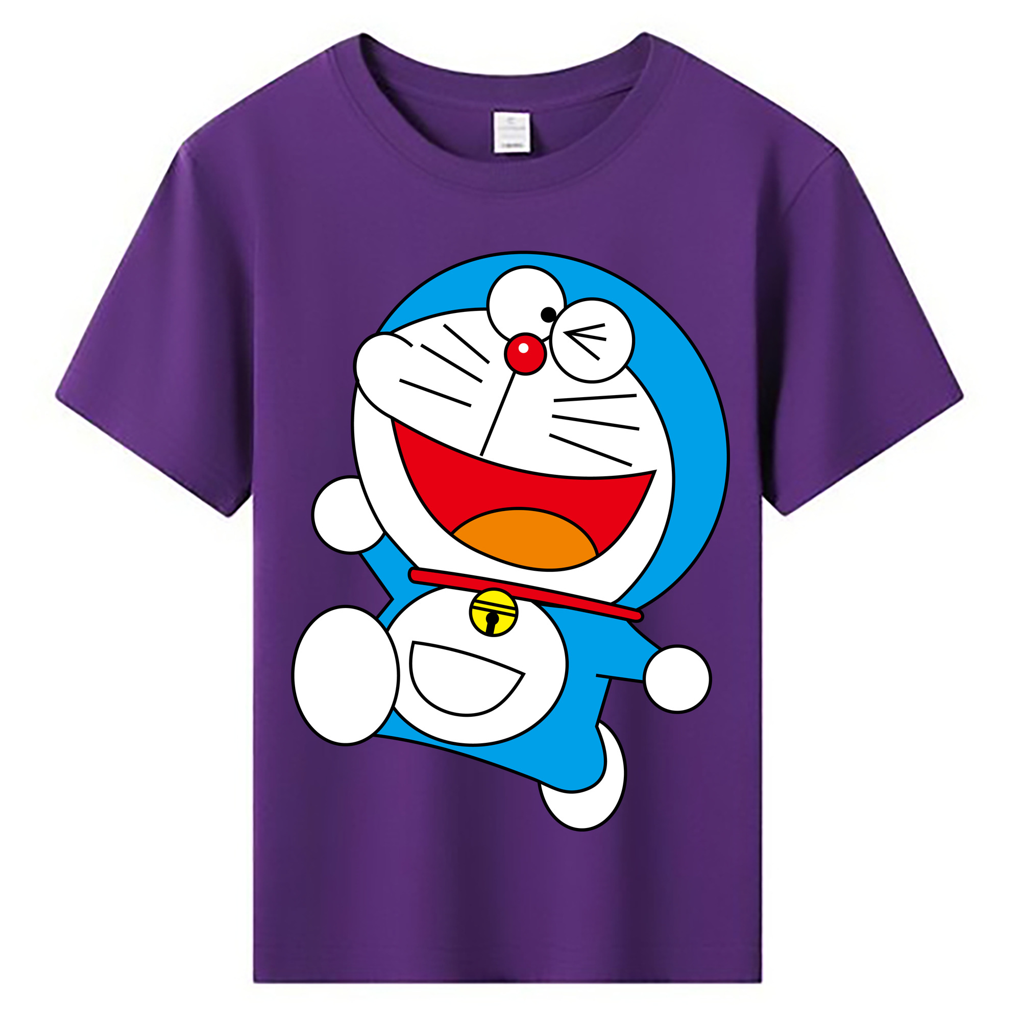 （画像用） ドラえもん Doraemon 綿100％キッズTシャツ（フロントプリント）