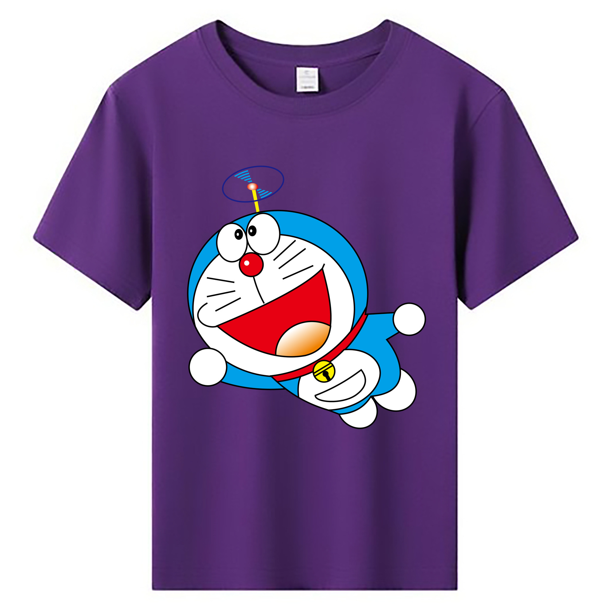 （画像用） ドラえもん Doraemon 綿100％キッズTシャツ（フロントプリント）