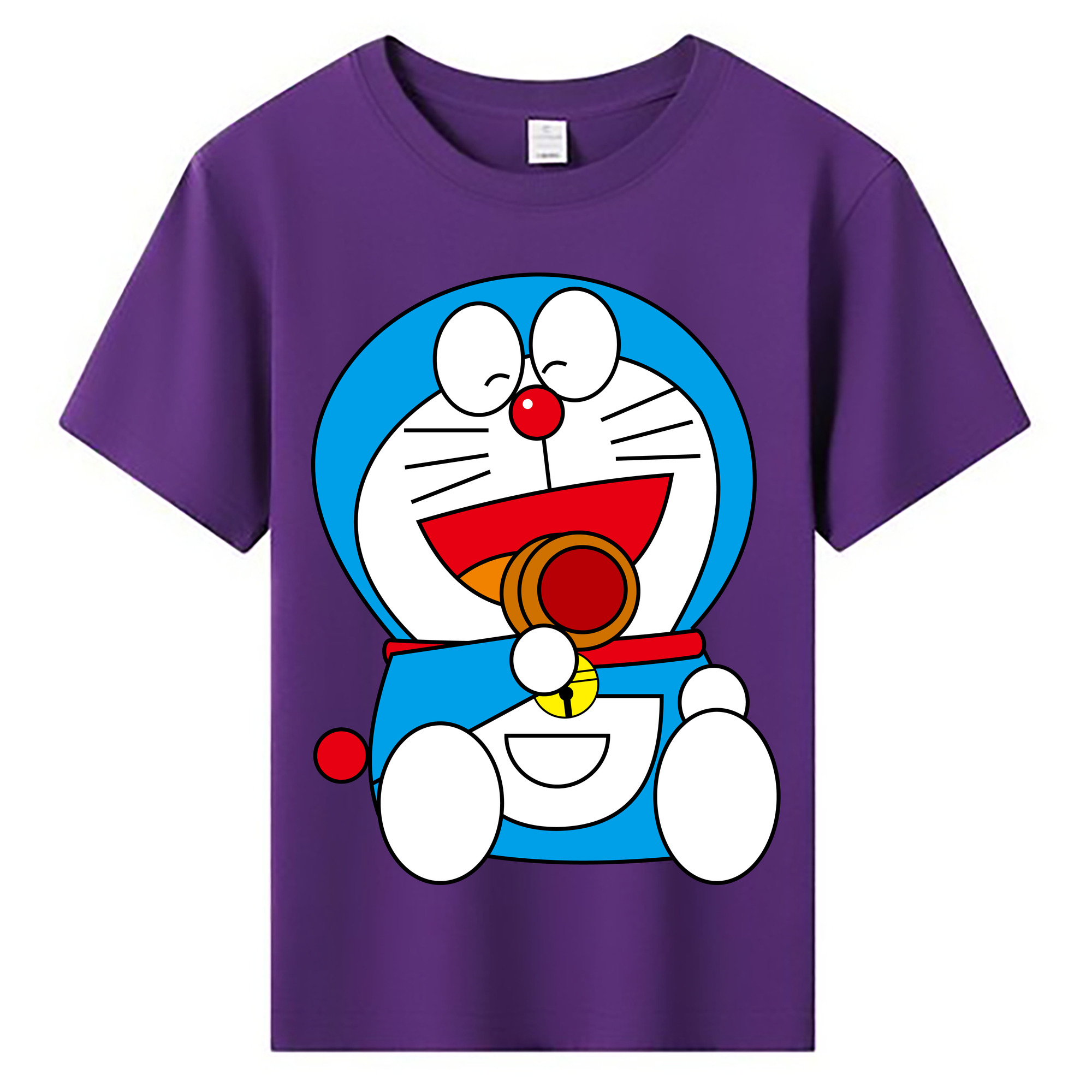 （画像用） ドラえもん Doraemon 綿100％キッズTシャツ（フロントプリント）