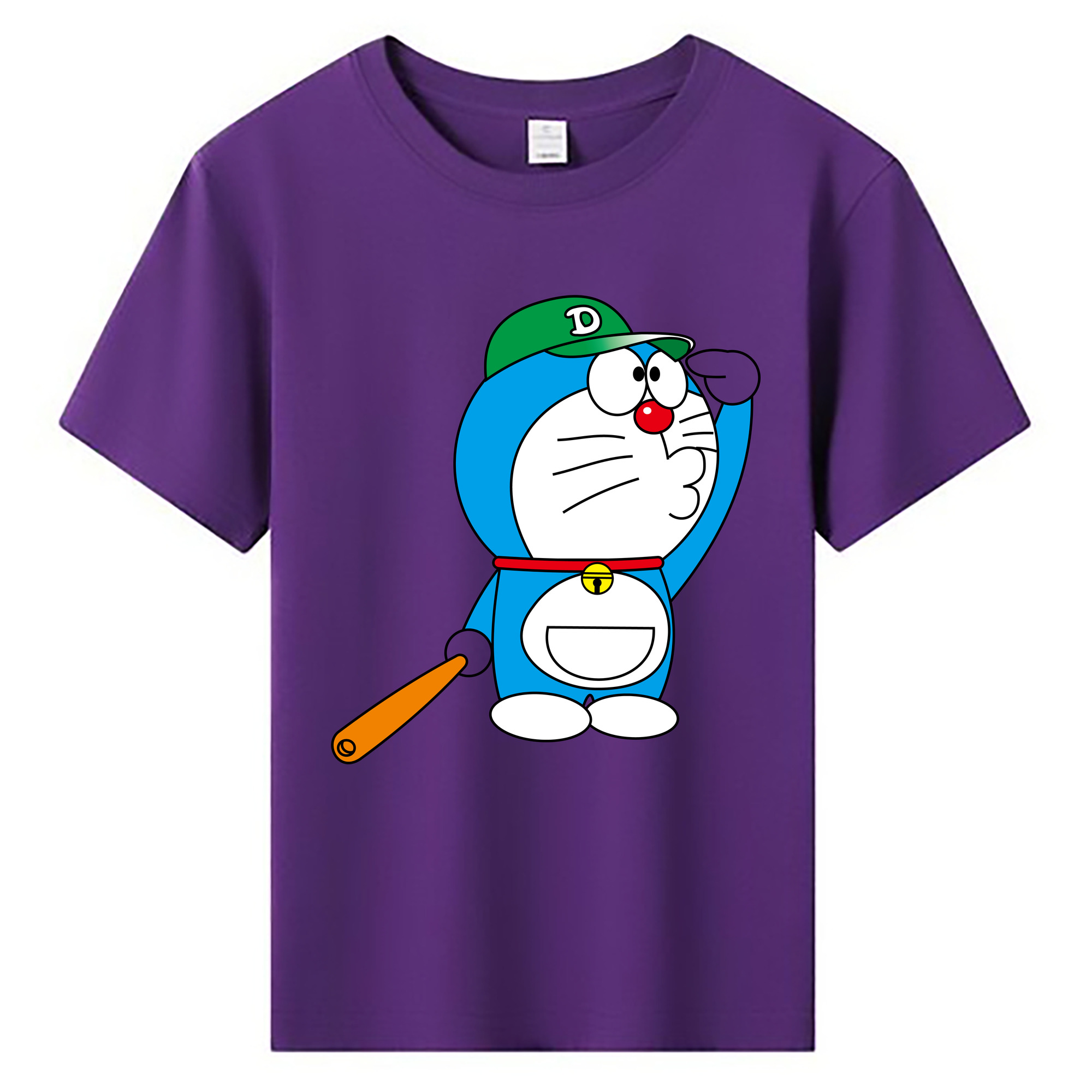 （画像用） ドラえもん Doraemon 綿100％キッズTシャツ（フロントプリント）