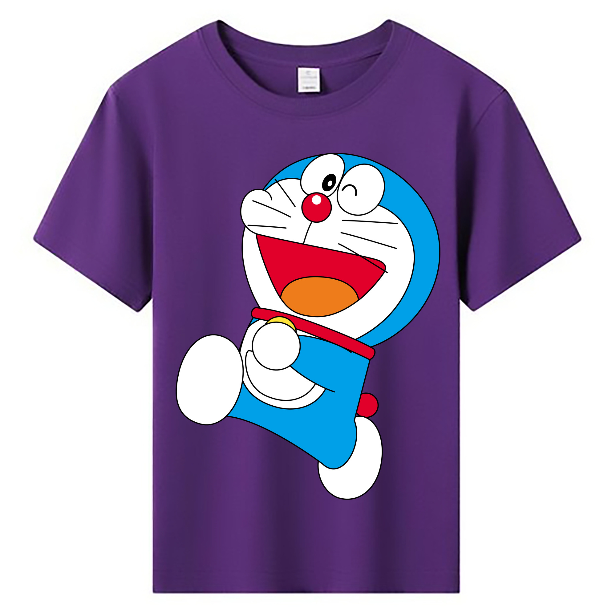 （画像用） ドラえもん Doraemon 綿100％キッズTシャツ（フロントプリント）