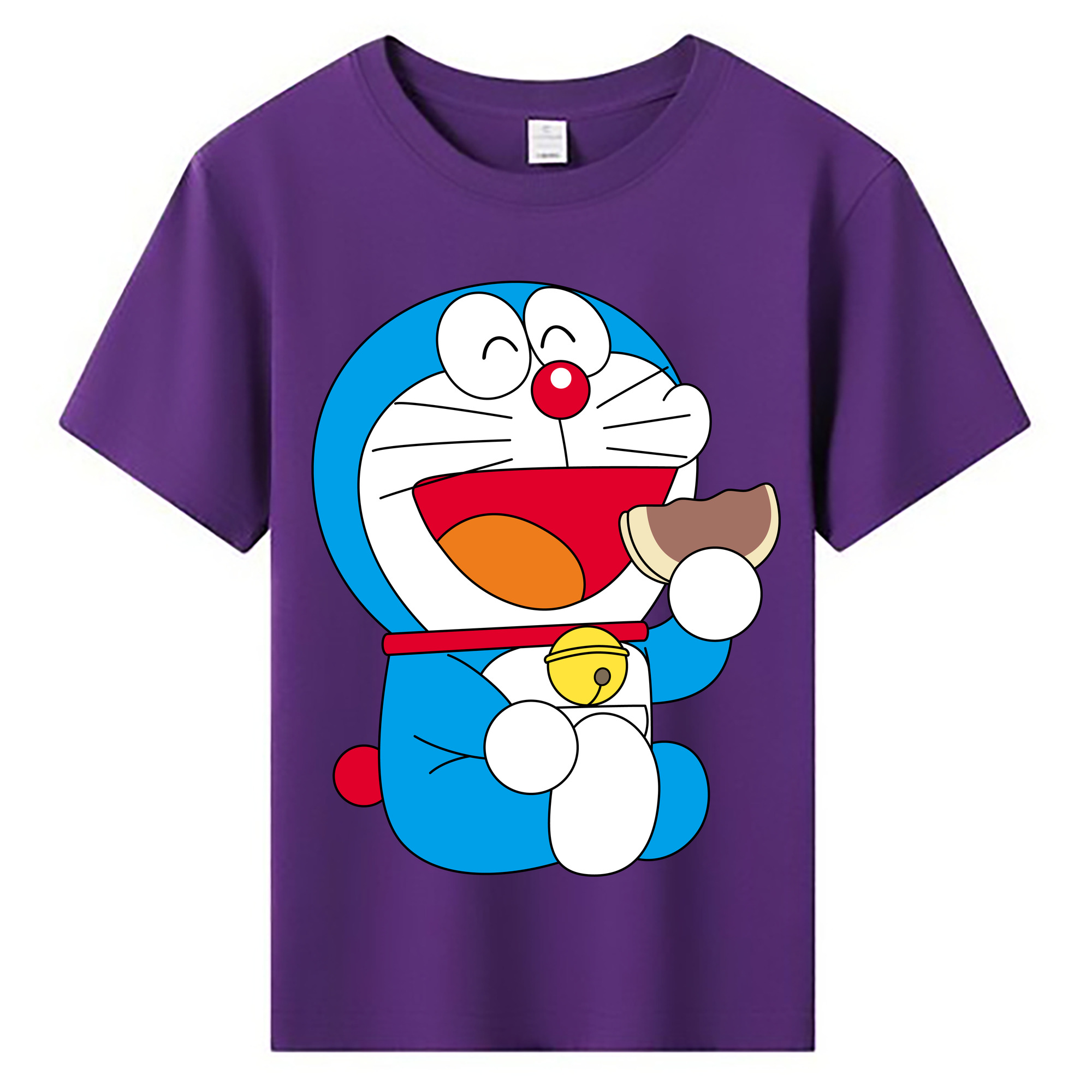 （画像用） ドラえもん Doraemon 綿100％キッズTシャツ（フロントプリント）