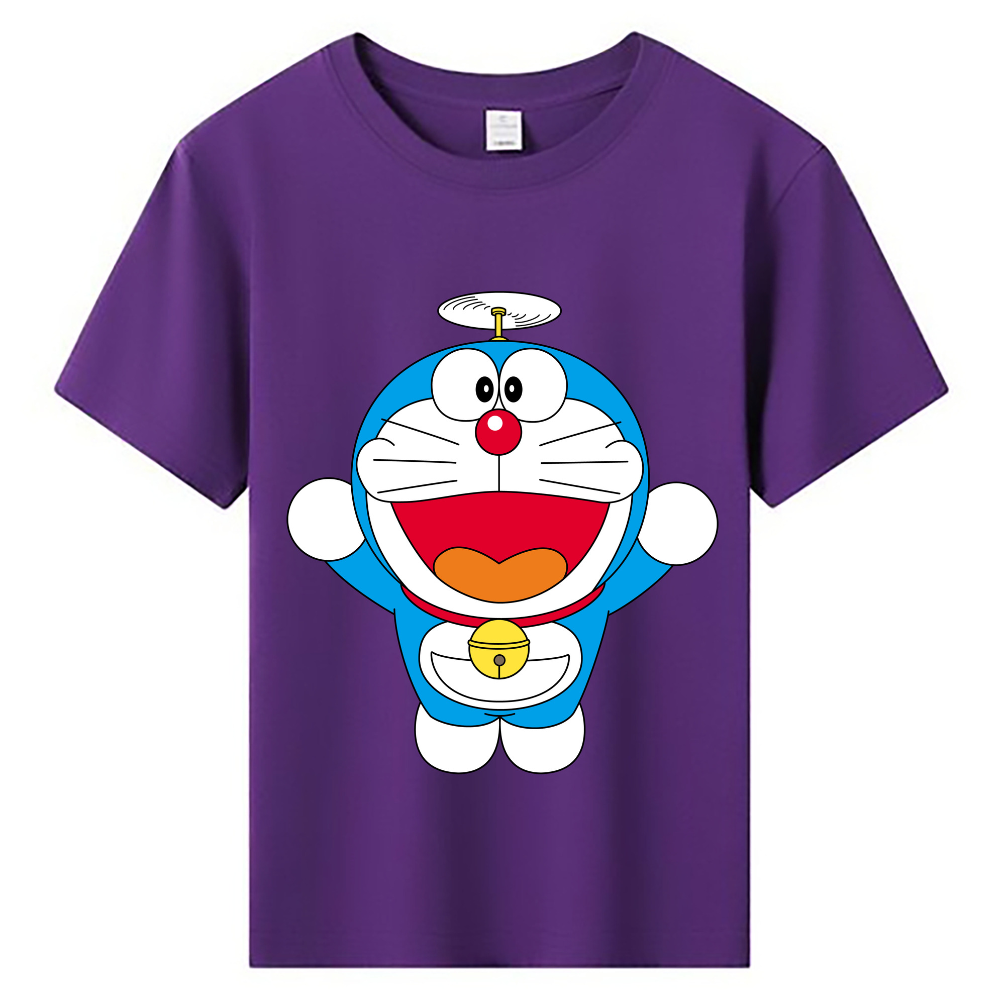 （画像用） ドラえもん Doraemon 綿100％キッズTシャツ（フロントプリント）