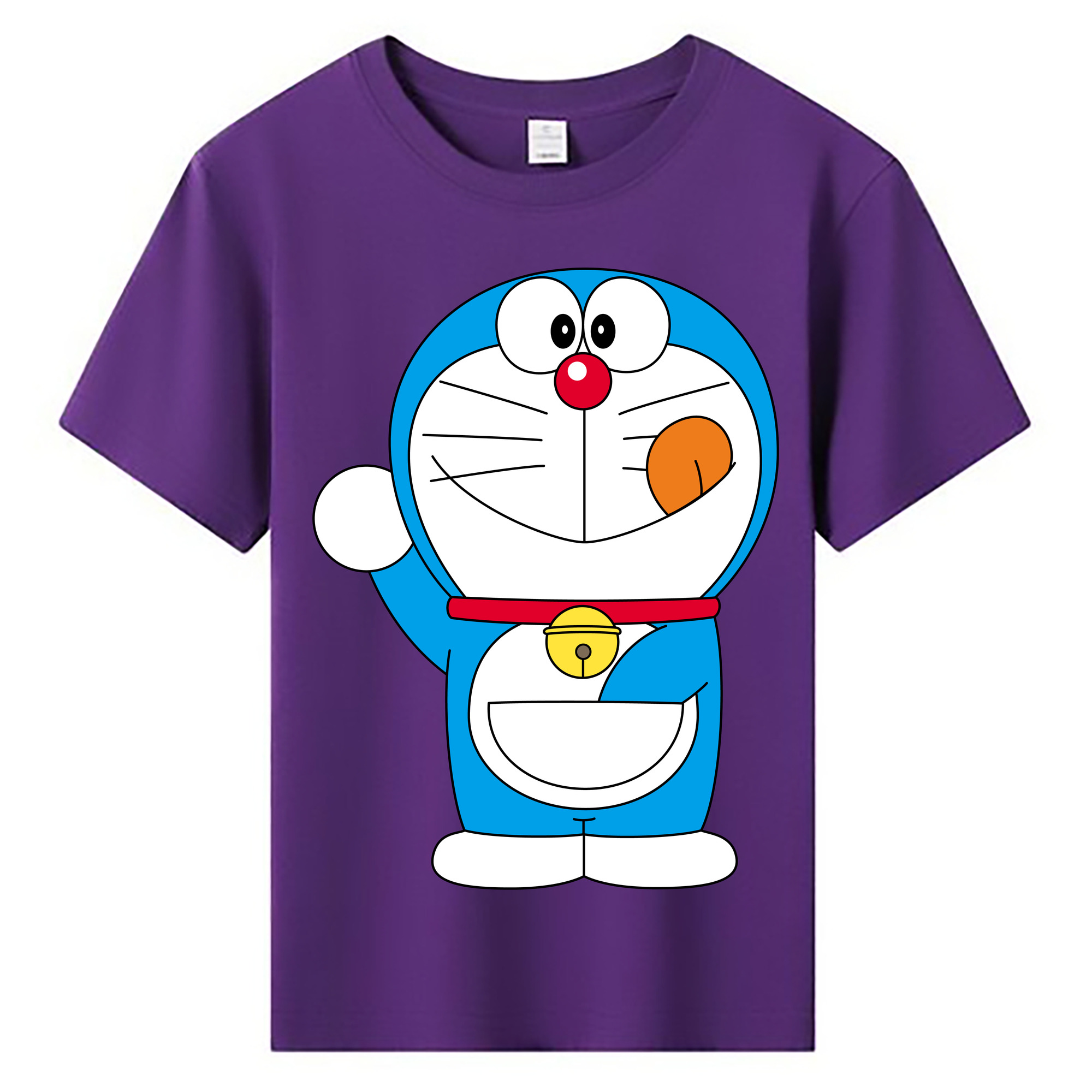 （画像用） ドラえもん Doraemon 綿100％キッズTシャツ（フロントプリント）