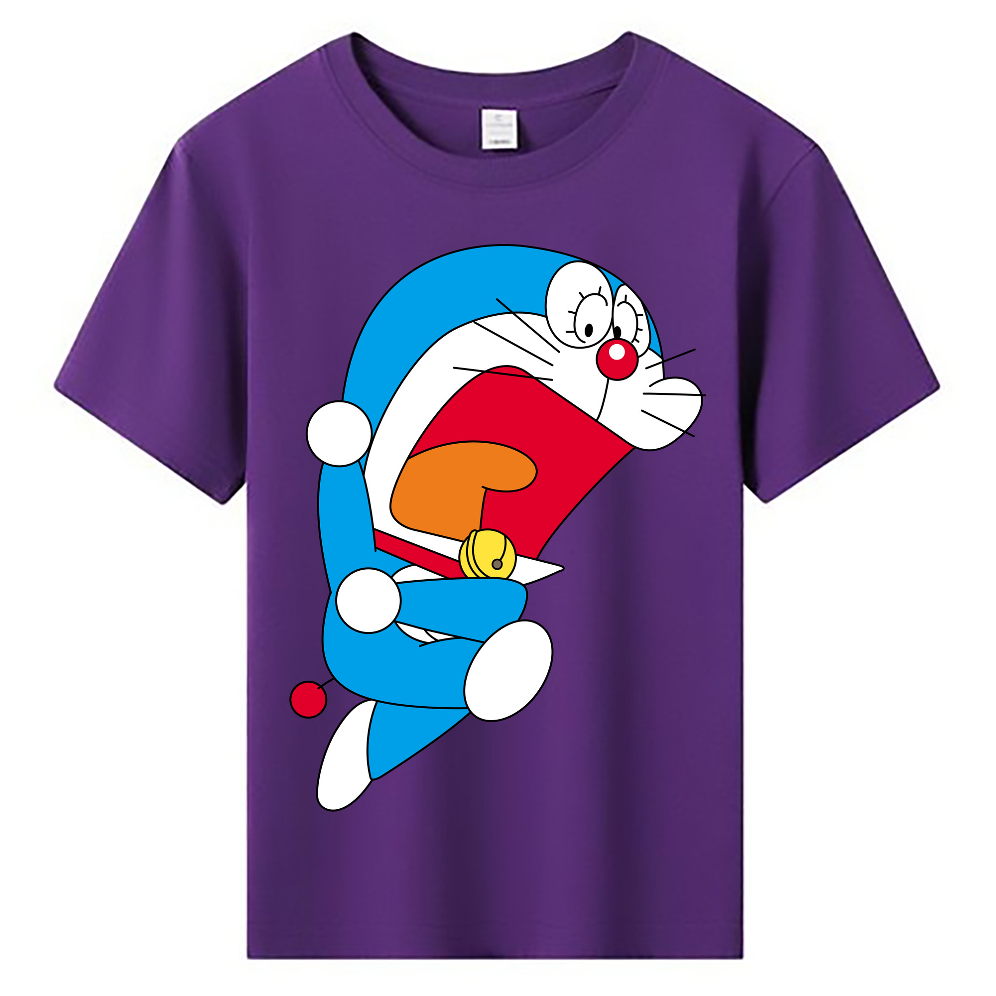 （画像用） ドラえもん Doraemon 綿100％キッズTシャツ（フロントプリント）