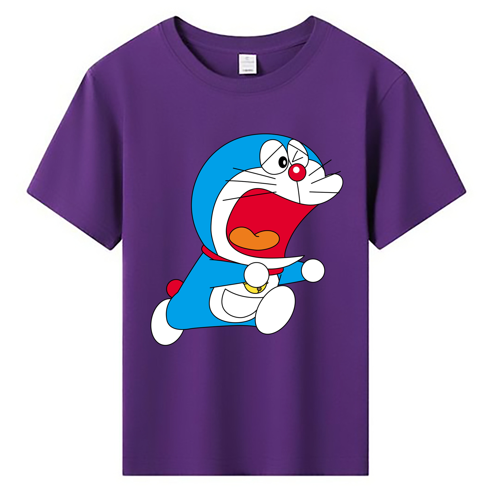 （画像用） ドラえもん Doraemon 綿100％キッズTシャツ（フロントプリント）