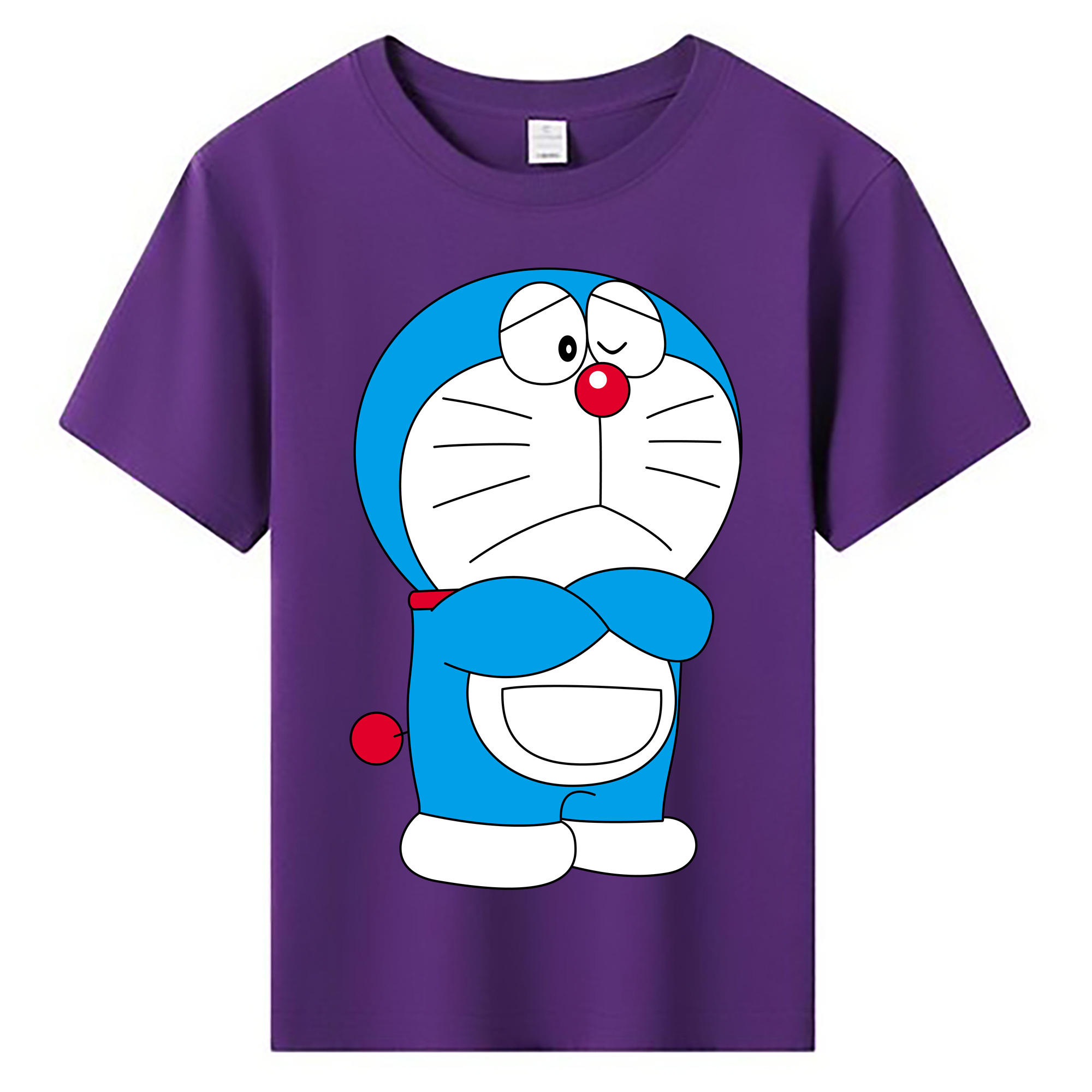 （画像用） ドラえもん Doraemon 綿100％キッズTシャツ（フロントプリント）