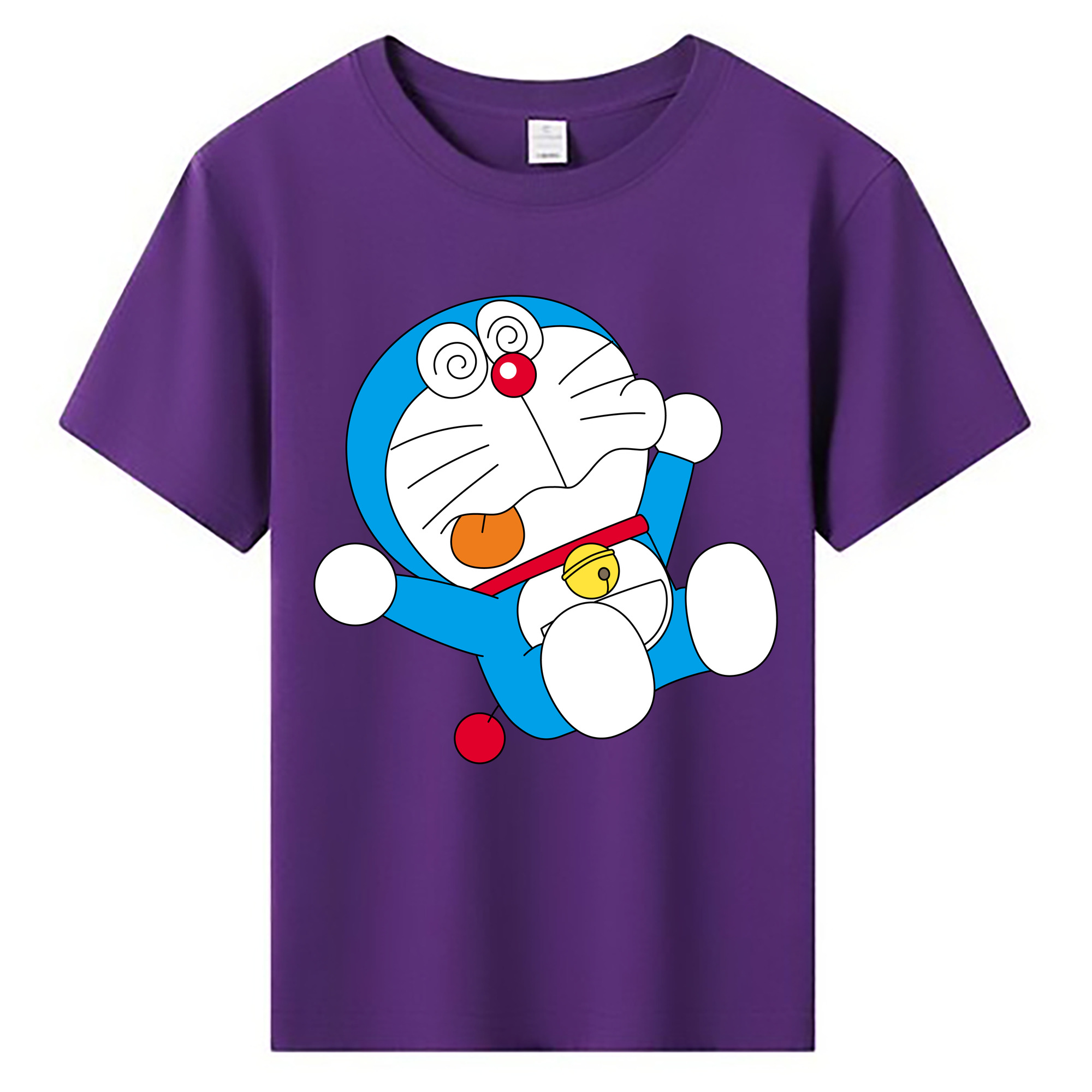 （画像用） ドラえもん Doraemon 綿100％キッズTシャツ（フロントプリント）