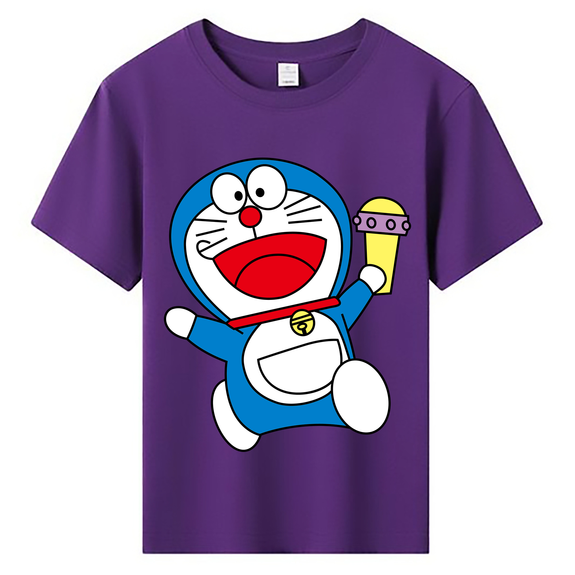 （画像用） ドラえもん Doraemon 綿100％キッズTシャツ（フロントプリント）