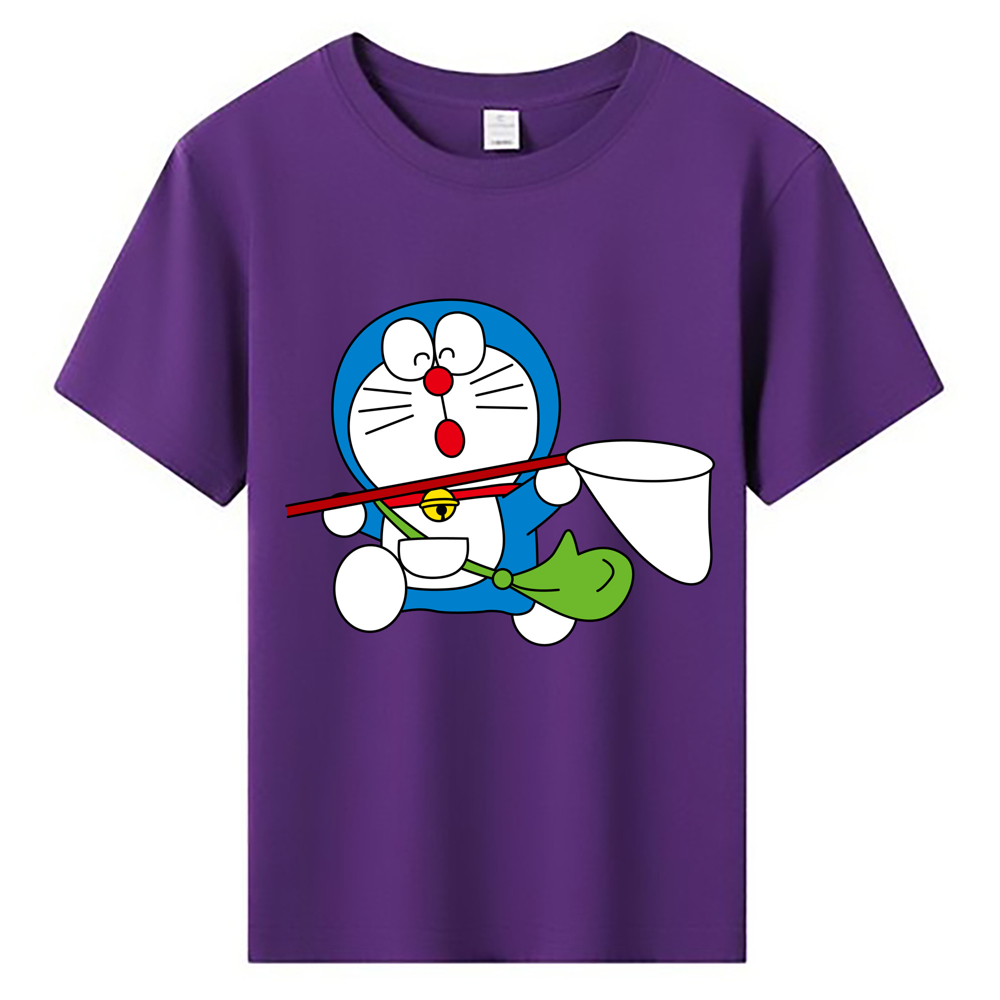 （画像用） ドラえもん Doraemon 綿100％キッズTシャツ（フロントプリント）