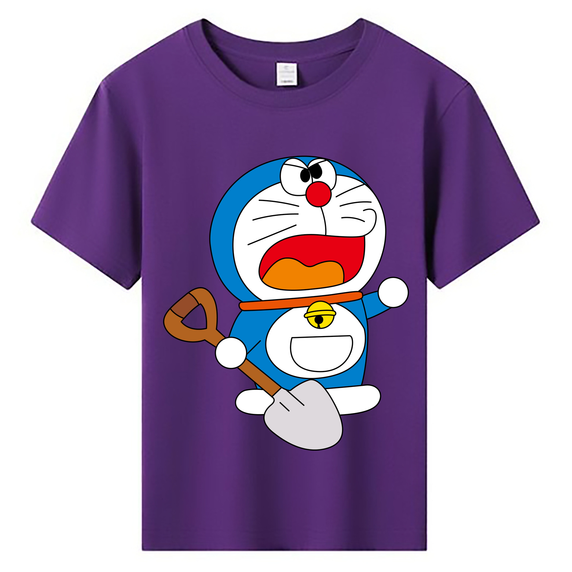 （画像用） ドラえもん Doraemon 綿100％キッズTシャツ（フロントプリント）