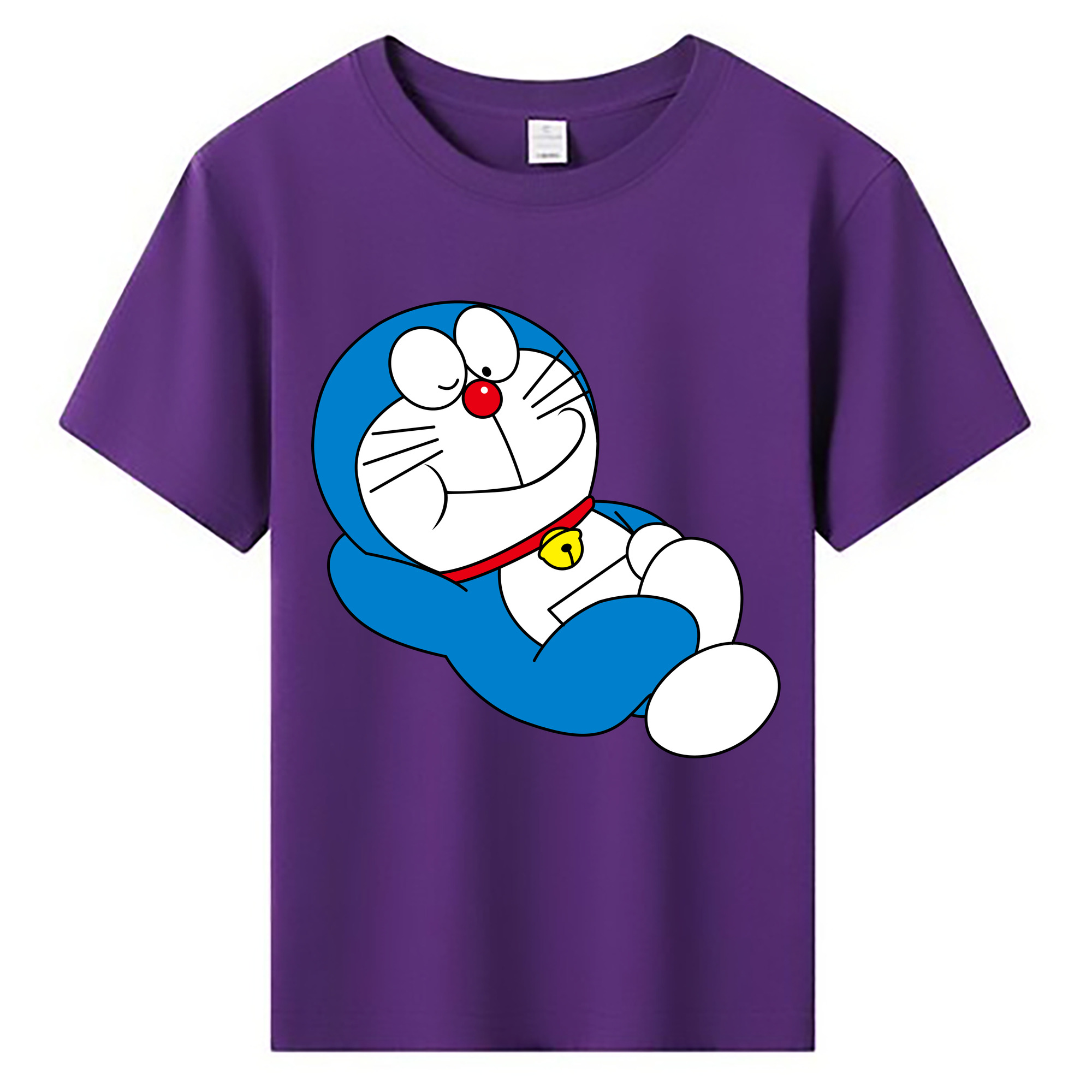 （画像用） ドラえもん Doraemon 綿100％キッズTシャツ（フロントプリント）