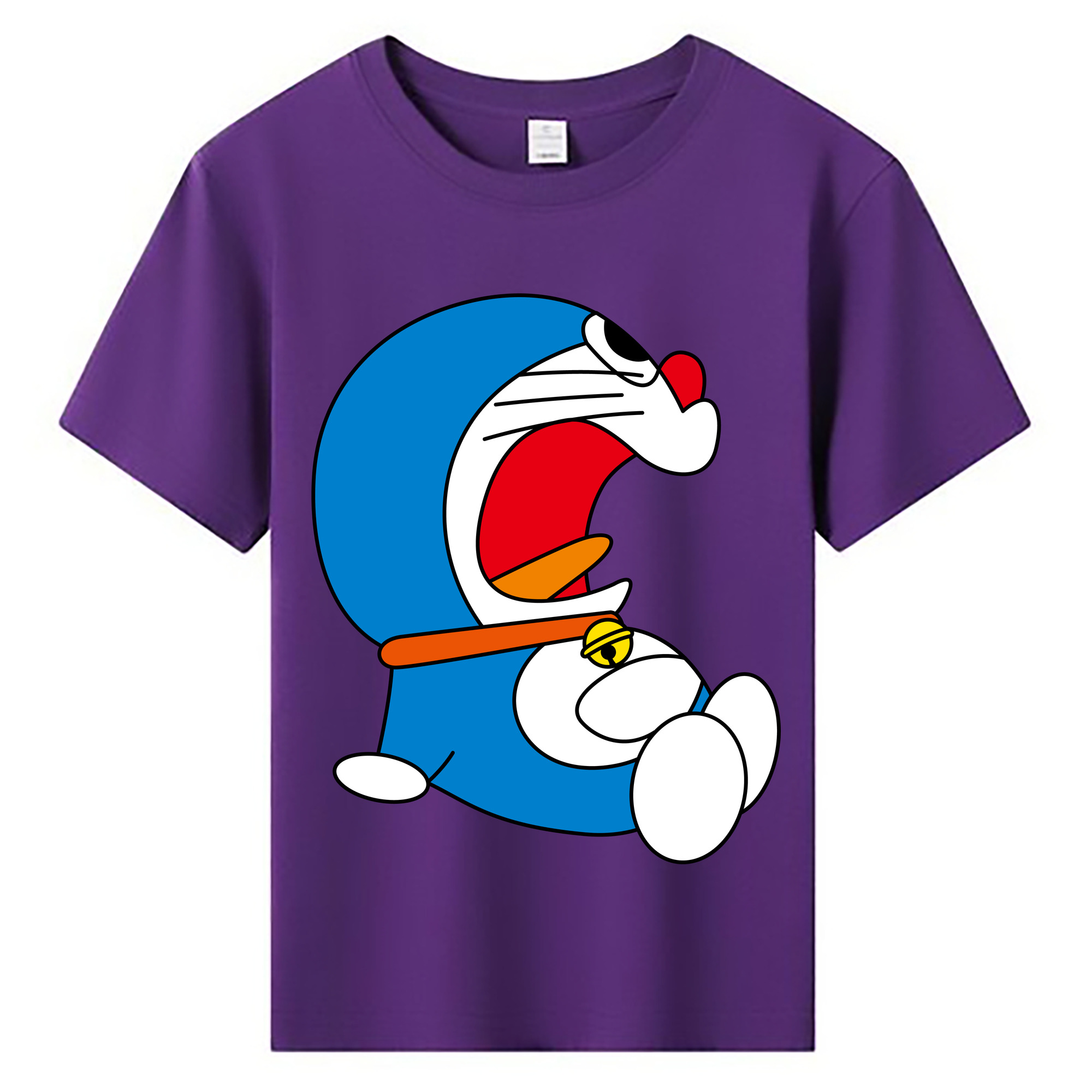 （画像用） ドラえもん Doraemon 綿100％キッズTシャツ（フロントプリント）