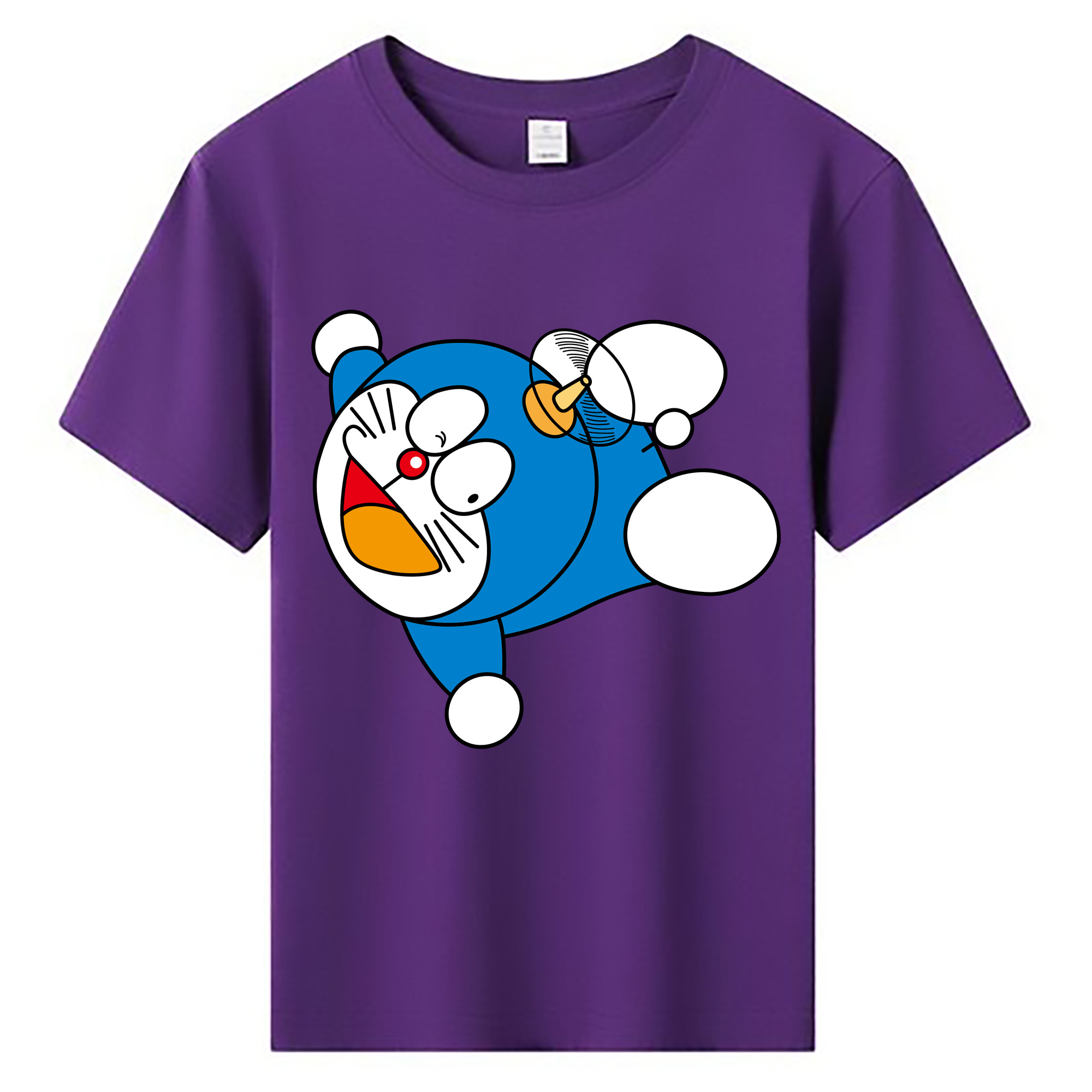 （画像用） ドラえもん Doraemon 綿100％キッズTシャツ（フロントプリント）