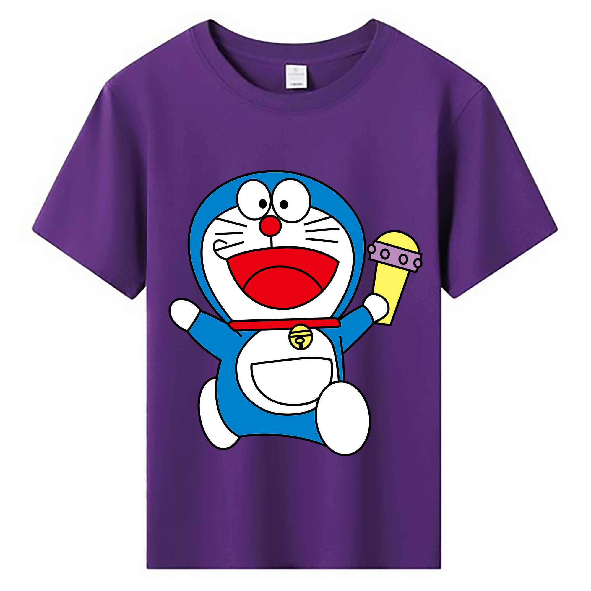 （画像用） ドラえもん Doraemon 綿100％キッズTシャツ（フロントプリント）