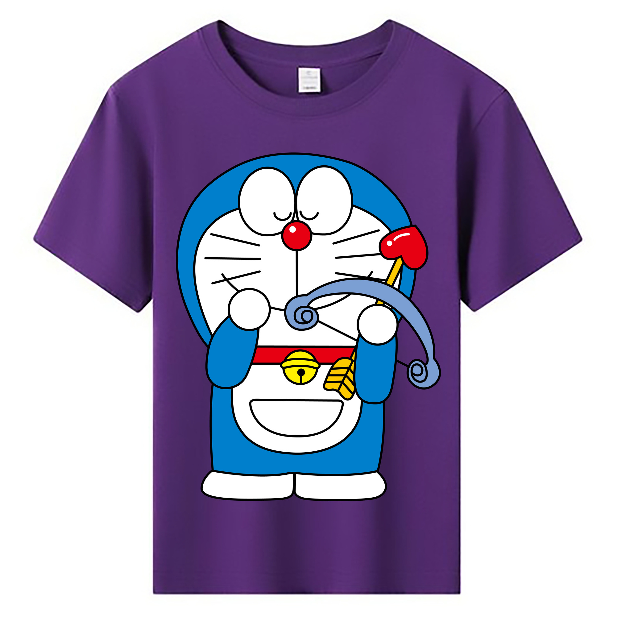 （画像用） ドラえもん Doraemon 綿100％キッズTシャツ（フロントプリント）