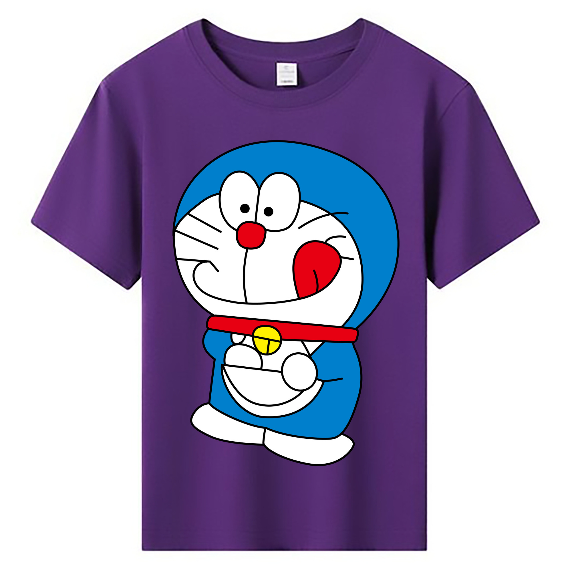 （画像用） ドラえもん Doraemon 綿100％キッズTシャツ（フロントプリント）